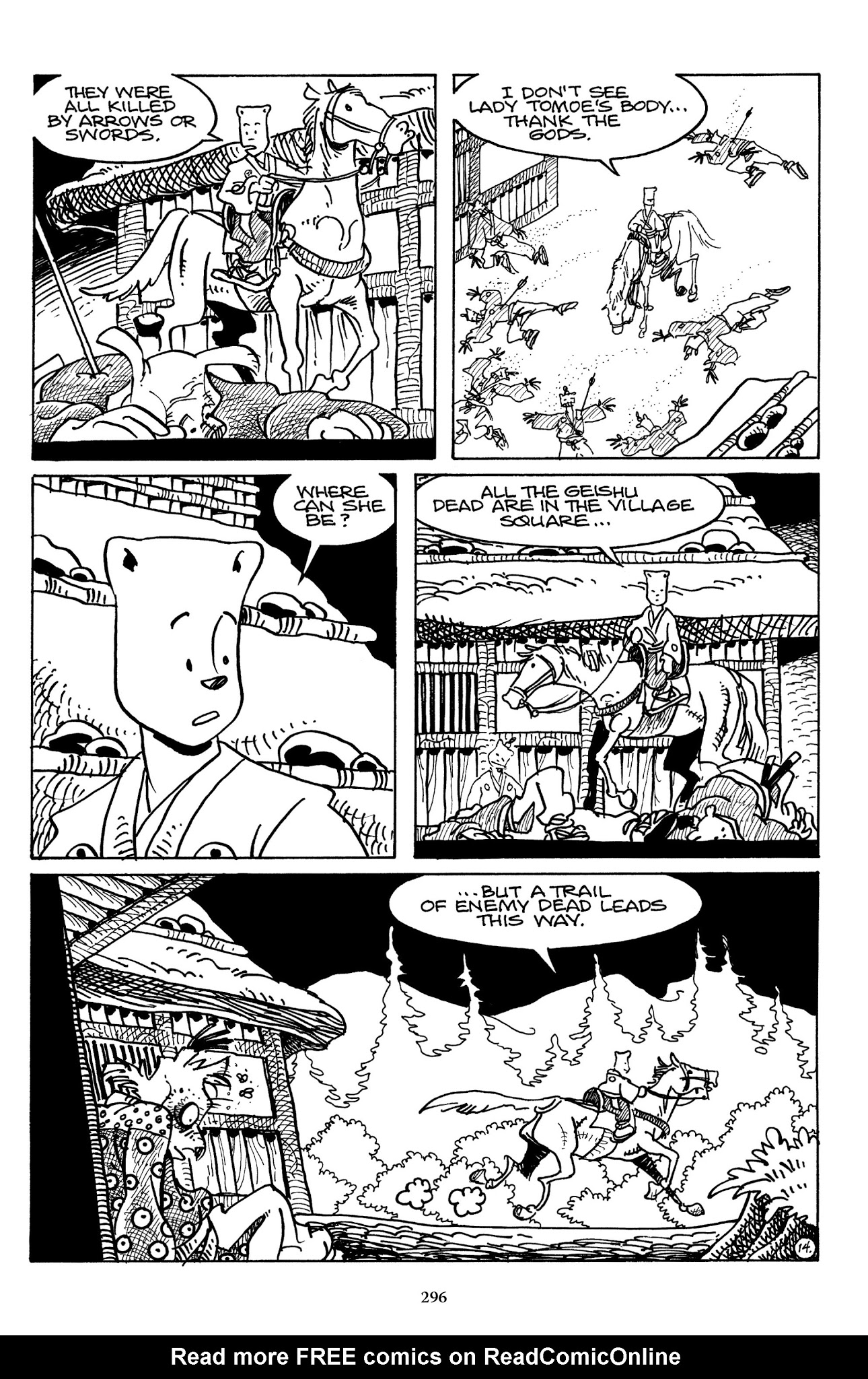 Read online The Usagi Yojimbo Saga comic -  Issue # TPB 5 - 292