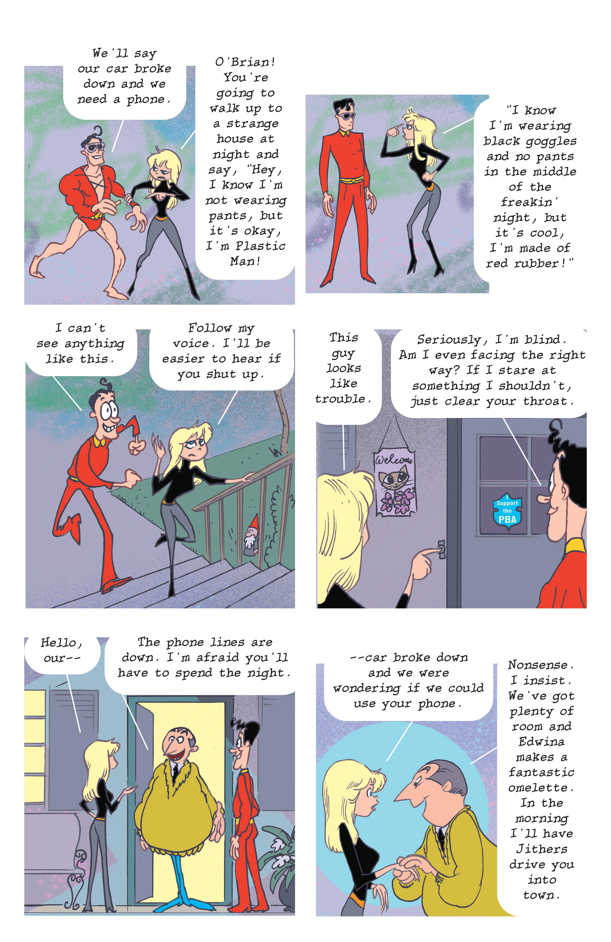 Read online Plastic Man (2004) comic -  Issue # _Rubber Banded - The Deluxe Edition (Part 3) - 18