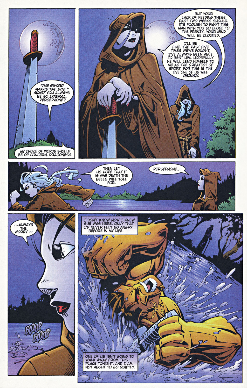 Read online Wetworks comic -  Issue #21 - 16