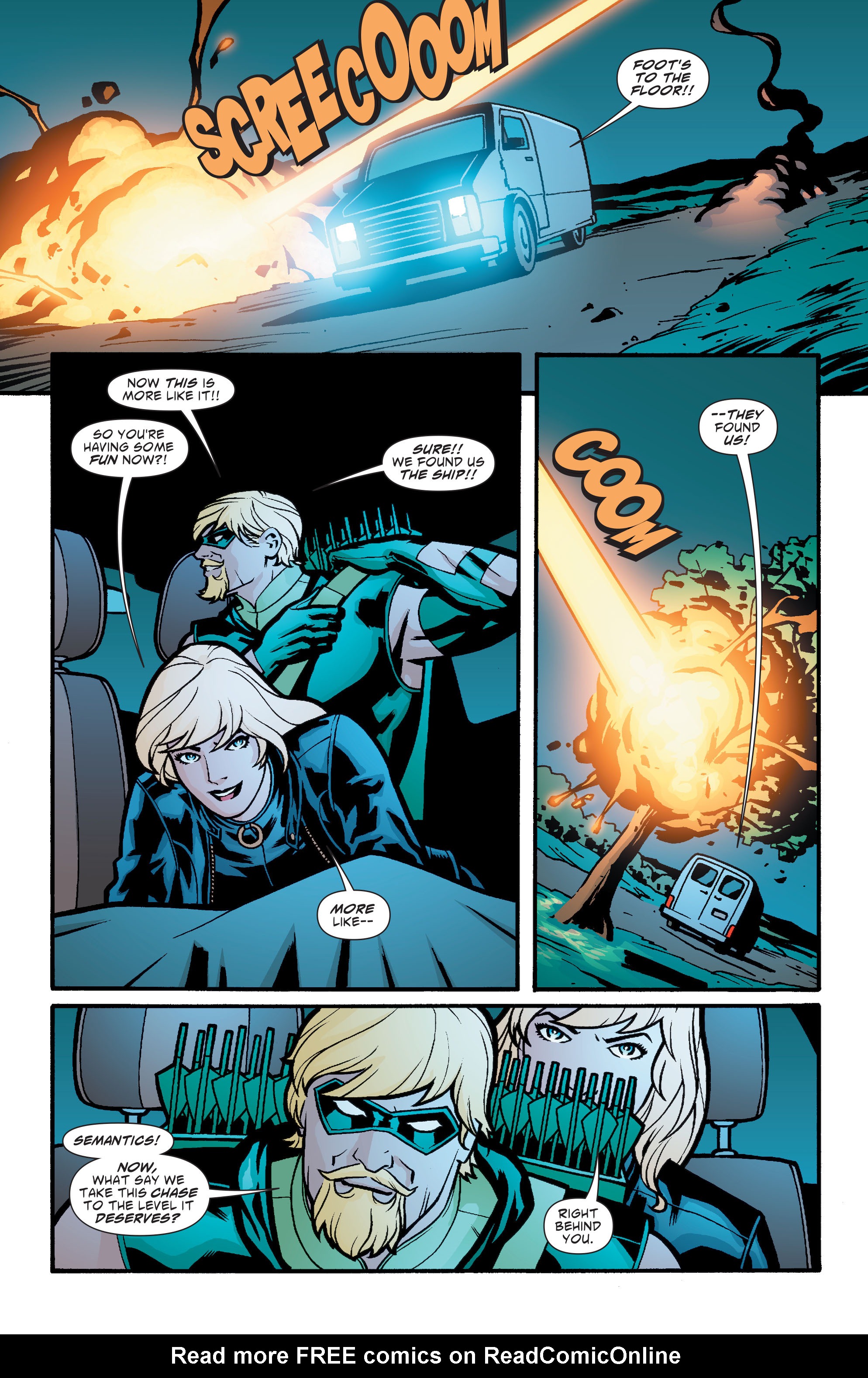Read online Green Arrow/Black Canary comic -  Issue #6 - 16