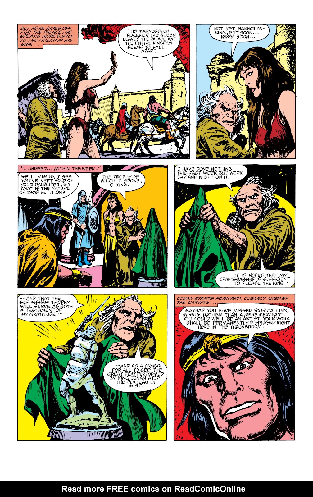 Conan the King: The Original Marvel Years Omnibus issue TPB (Part 4) - Page 81