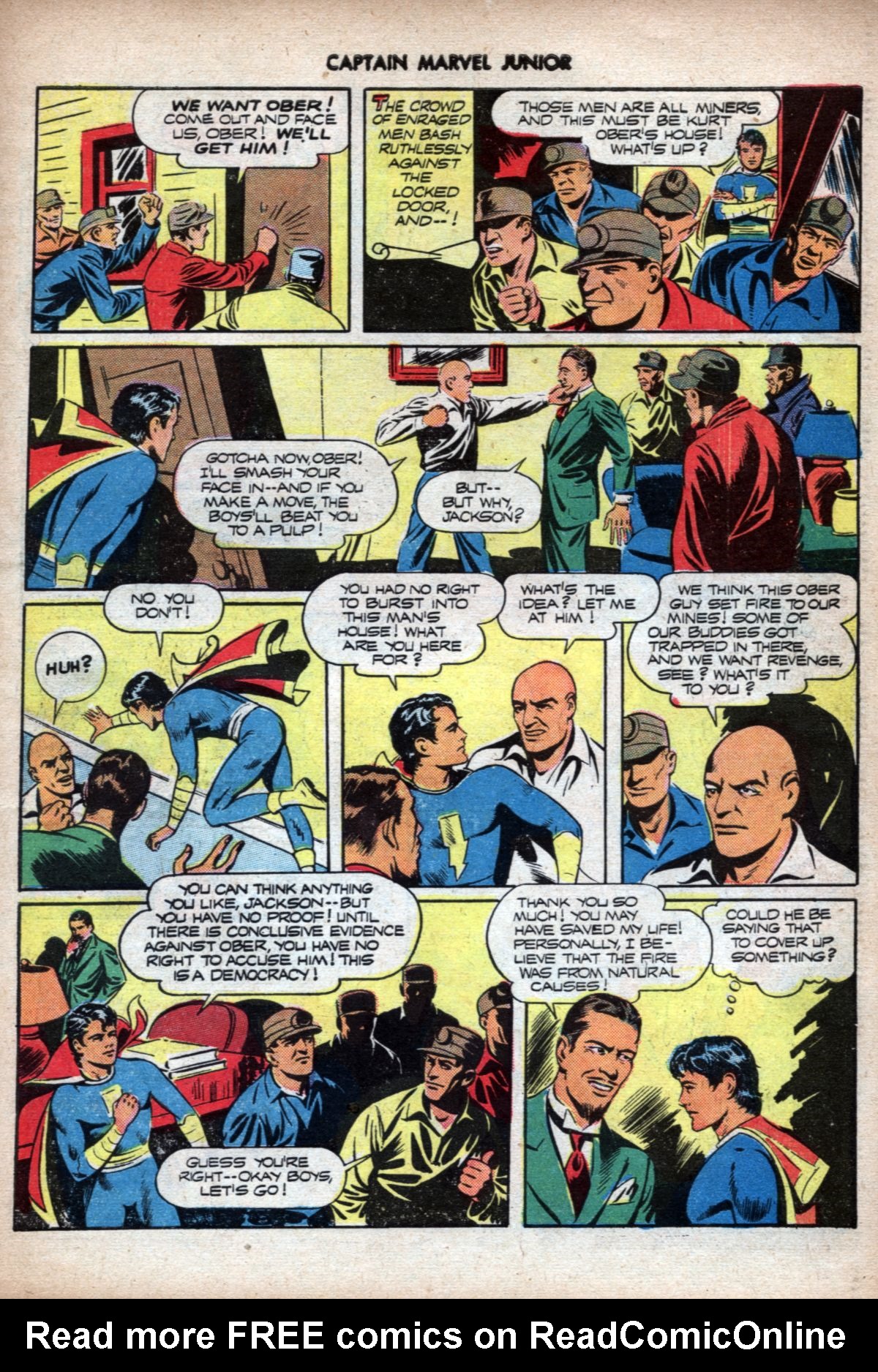 Read online Captain Marvel, Jr. comic -  Issue #27 - 27