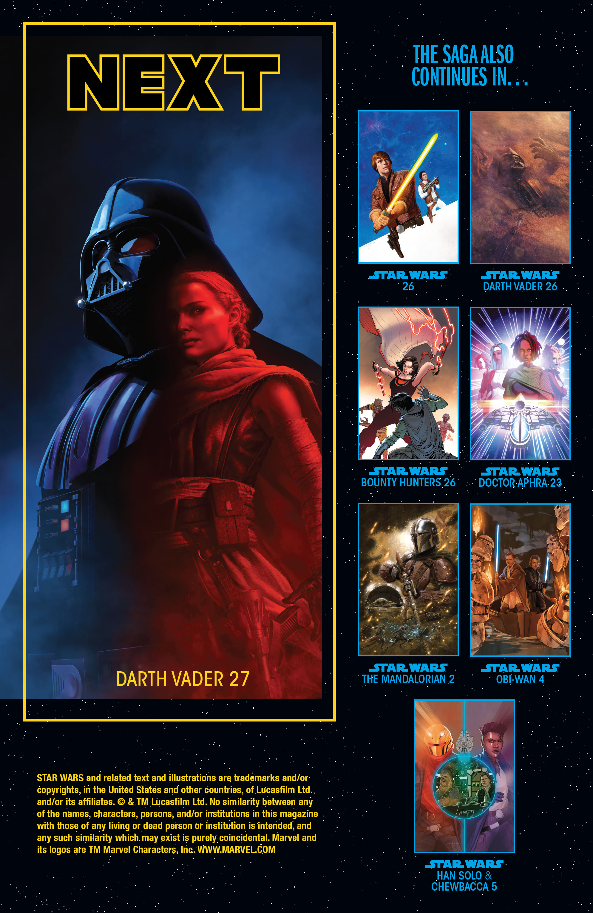 Read online Star Wars: Darth Vader (2020) comic -  Issue #26 - 23