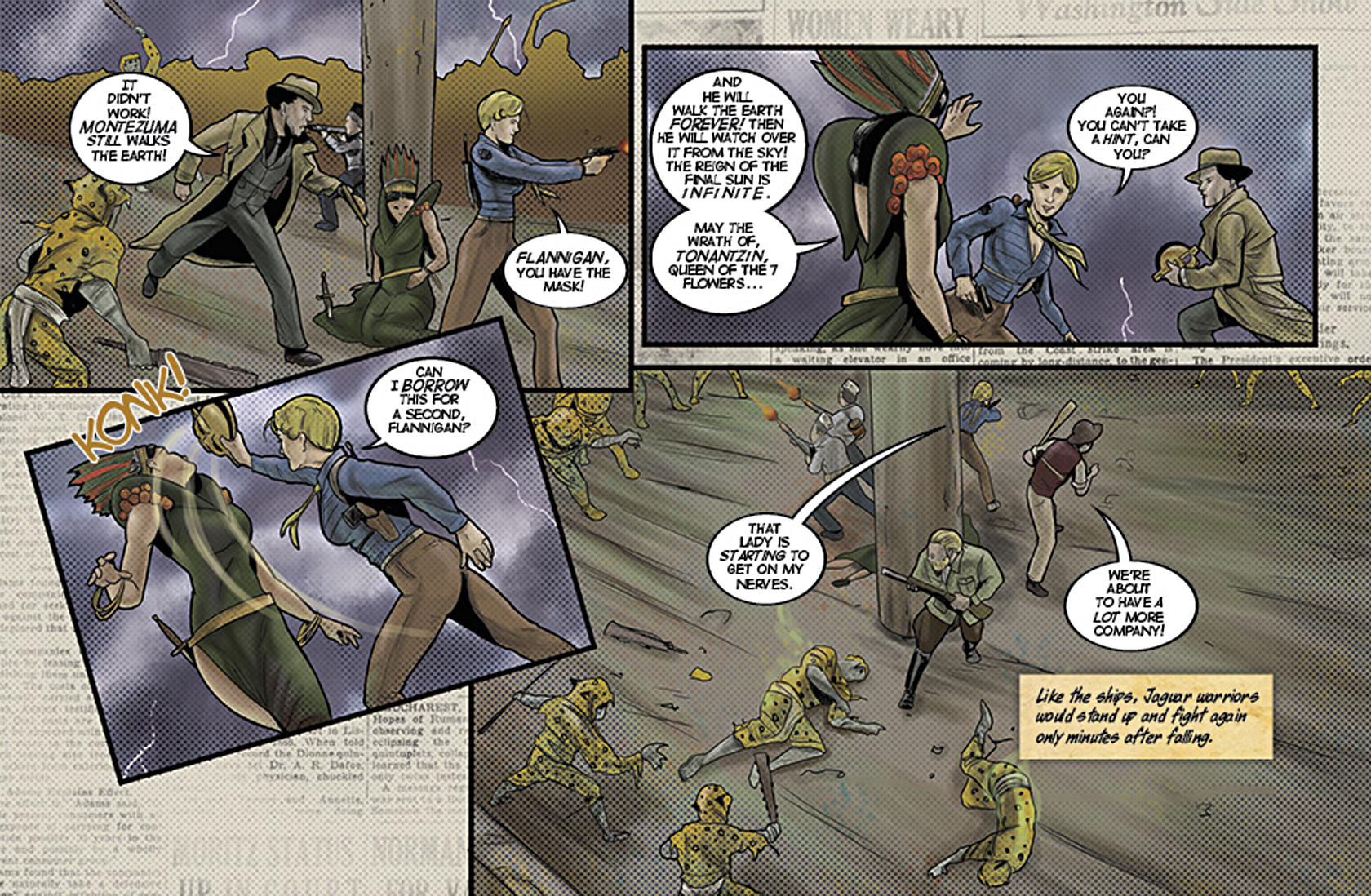 Read online The Adventures of the 19XX comic -  Issue #2 - 111