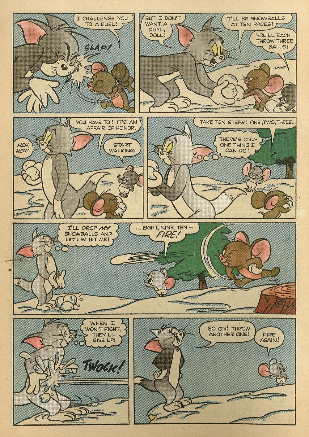 Read online M.G.M.'s Tom and Jerry's Winter Fun comic -  Issue #5 - 8