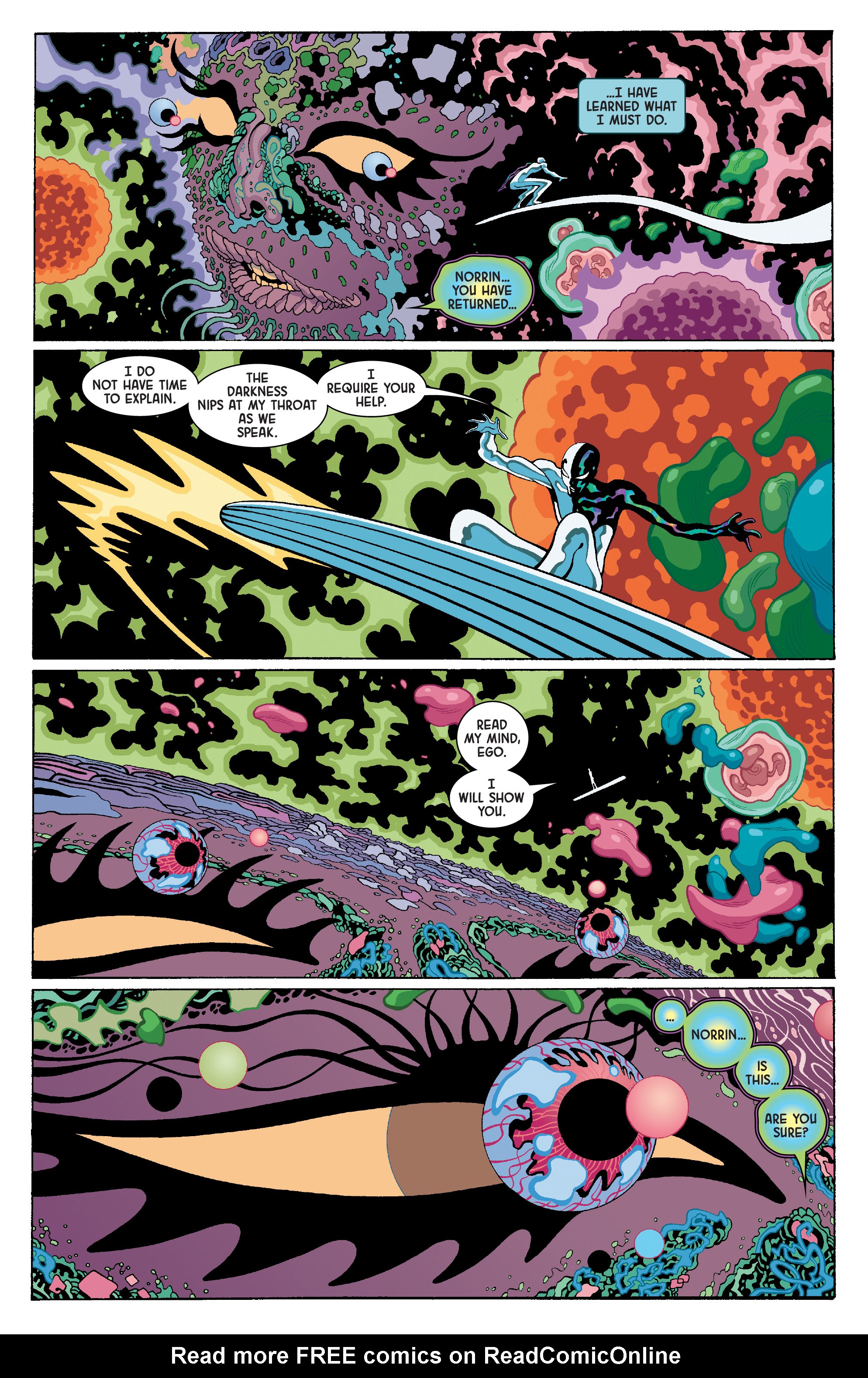 Read online Silver Surfer: Black comic -  Issue #4 - 19