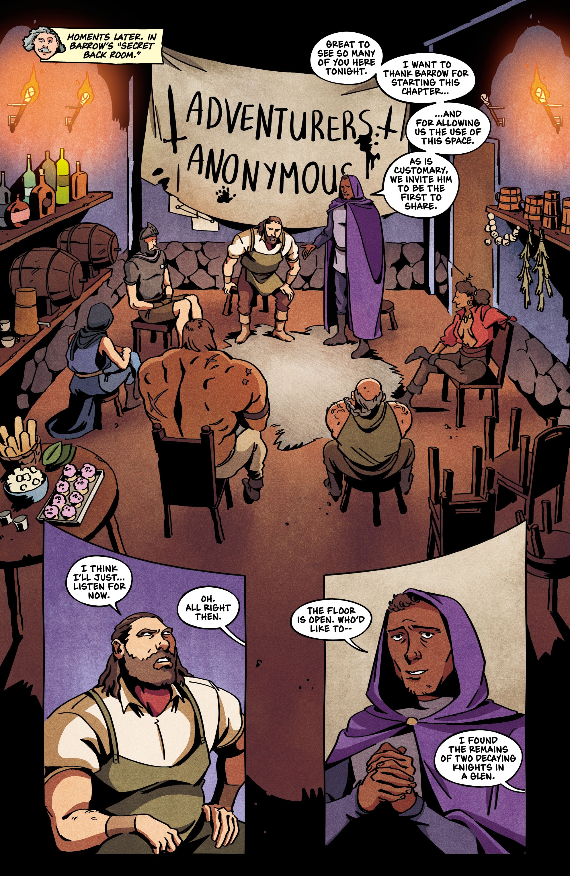 Read online Quests Aside comic -  Issue #2 - 16
