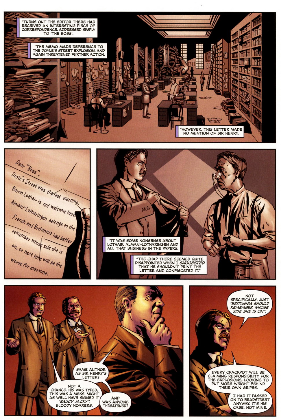 Read online Sherlock Holmes (2009) comic -  Issue #1 - 14