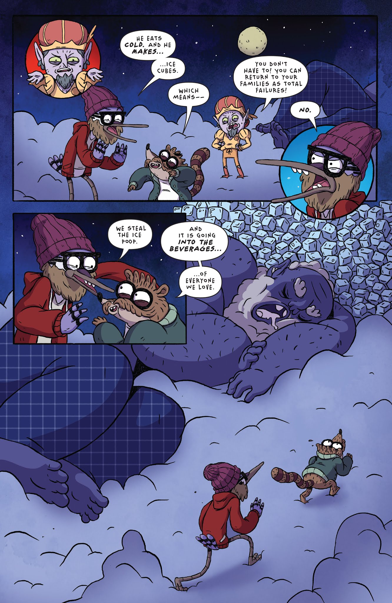 Read online Regular Show: 25 Years Later comic -  Issue #1 - 17