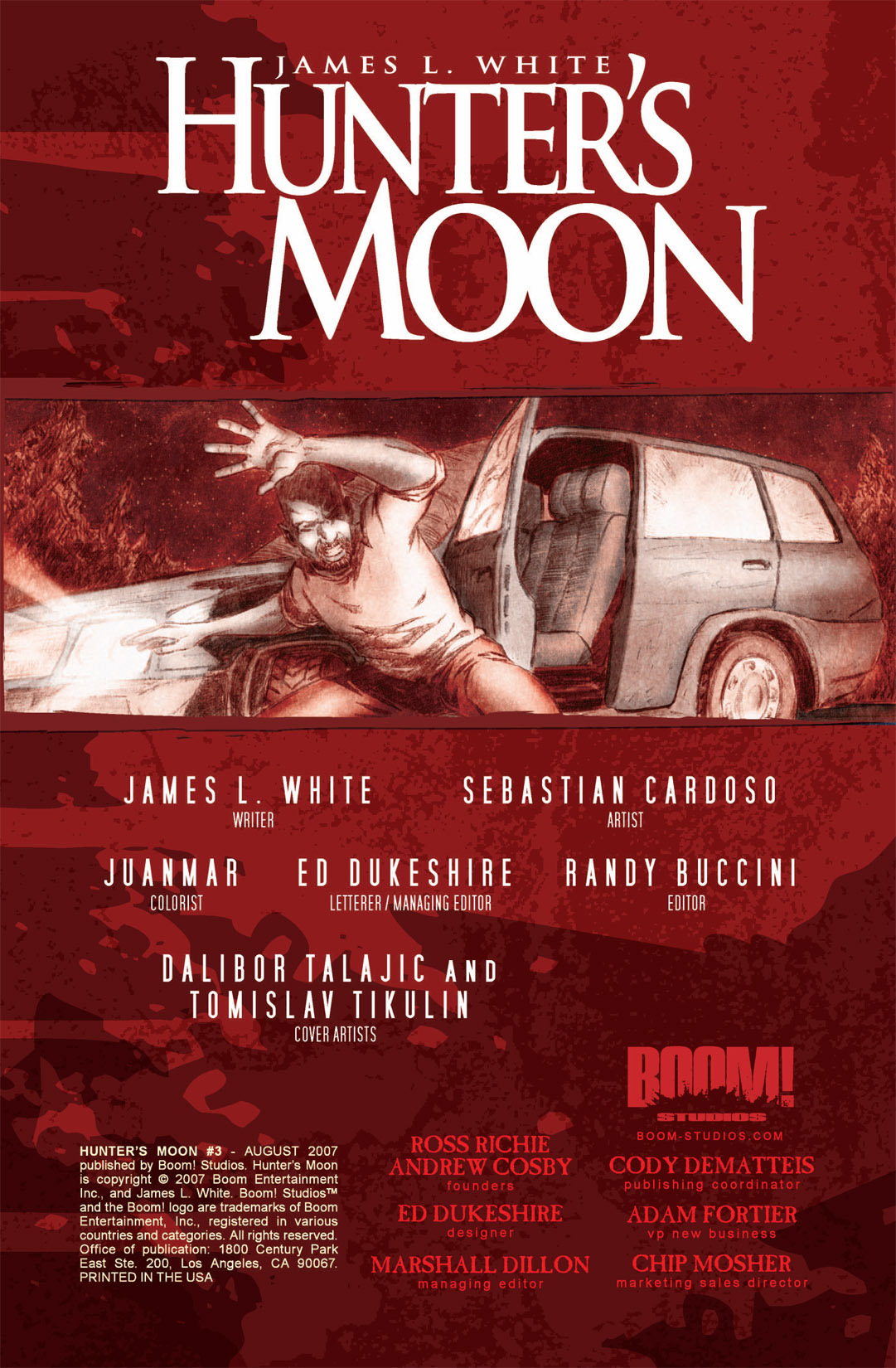 Read online Hunter's Moon comic -  Issue #3 - 2