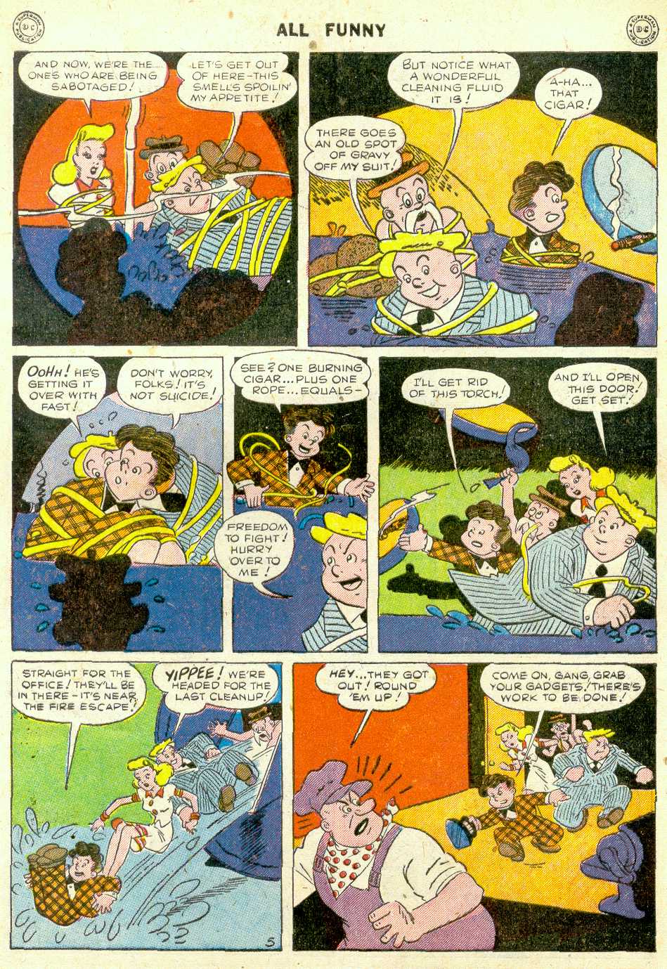 Read online All Funny Comics comic -  Issue #5 - 7