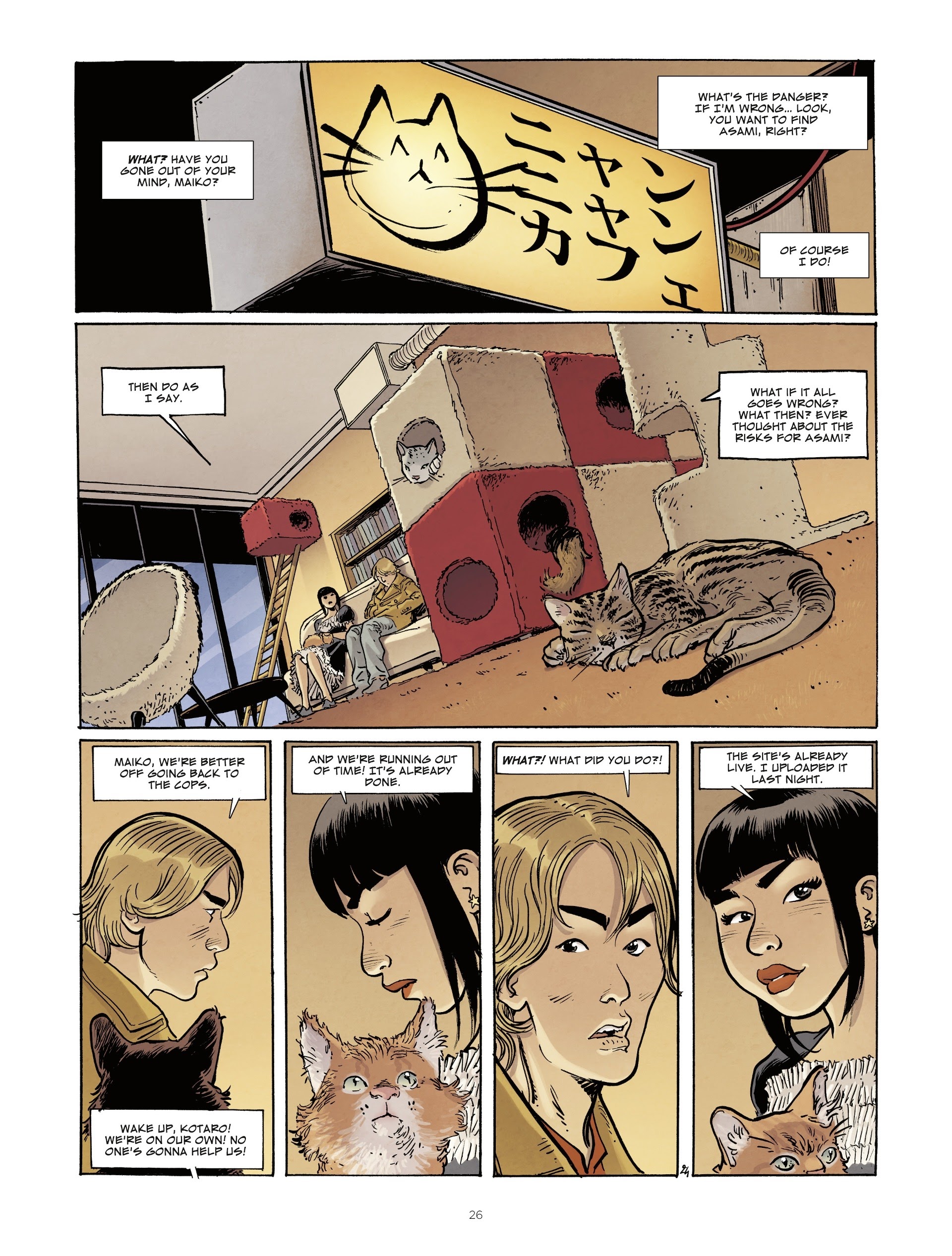 Read online Otaku Blue comic -  Issue #2 - 26