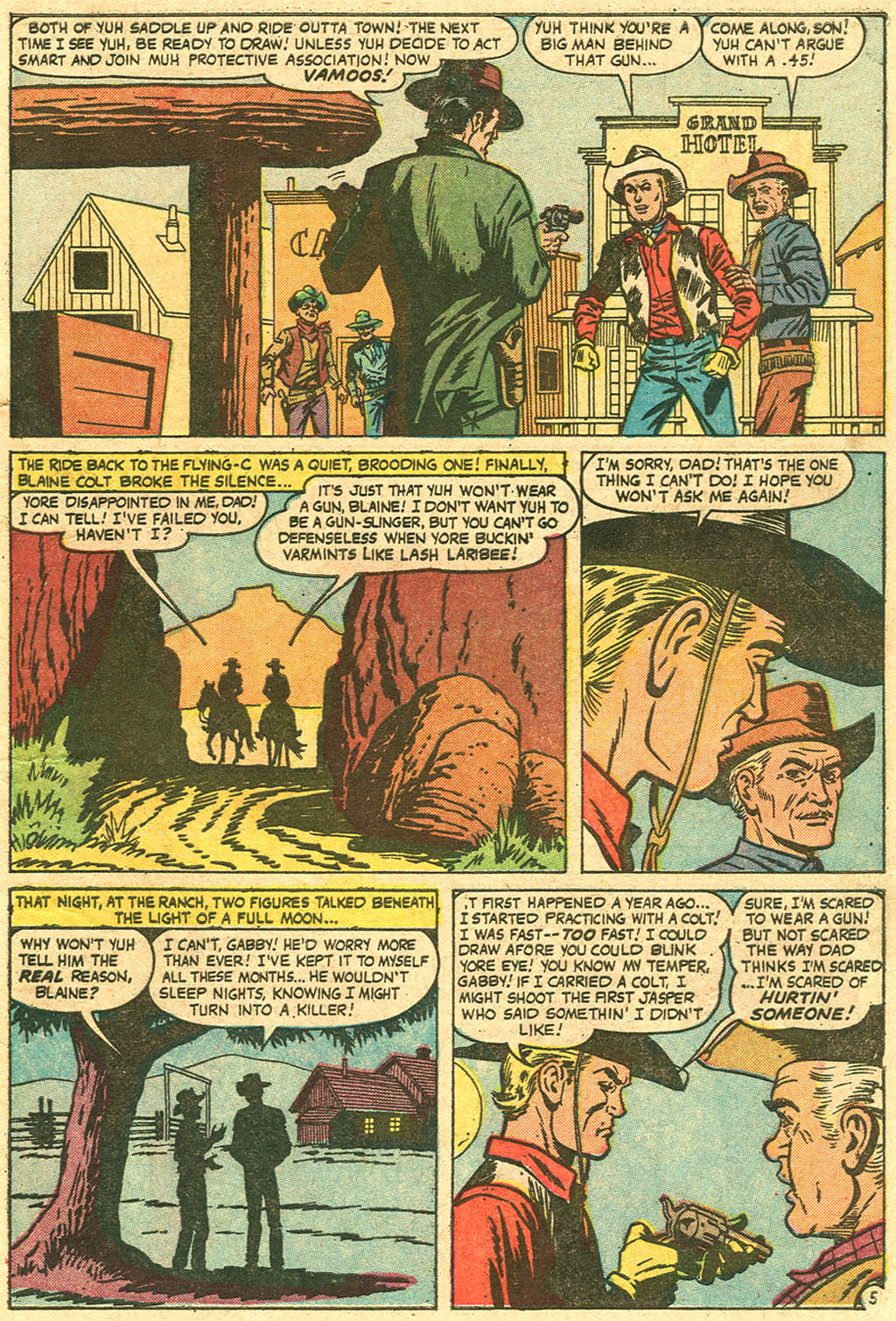 Read online Kid Colt Outlaw comic -  Issue #130 - 7