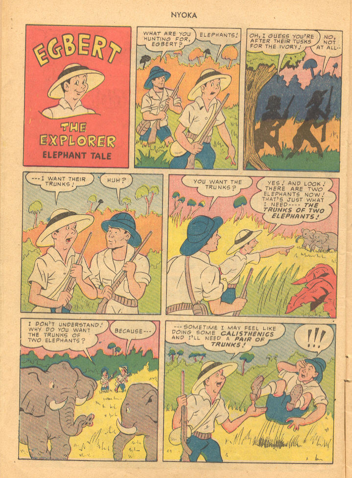 Read online Nyoka the Jungle Girl (1945) comic -  Issue #42 - 10