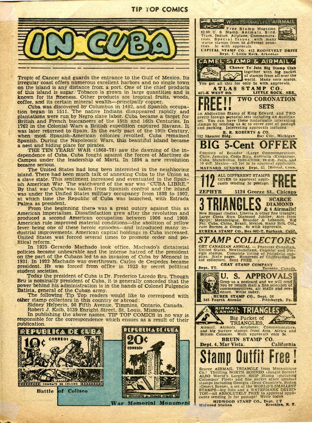Read online Tip Top Comics comic -  Issue #30 - 34