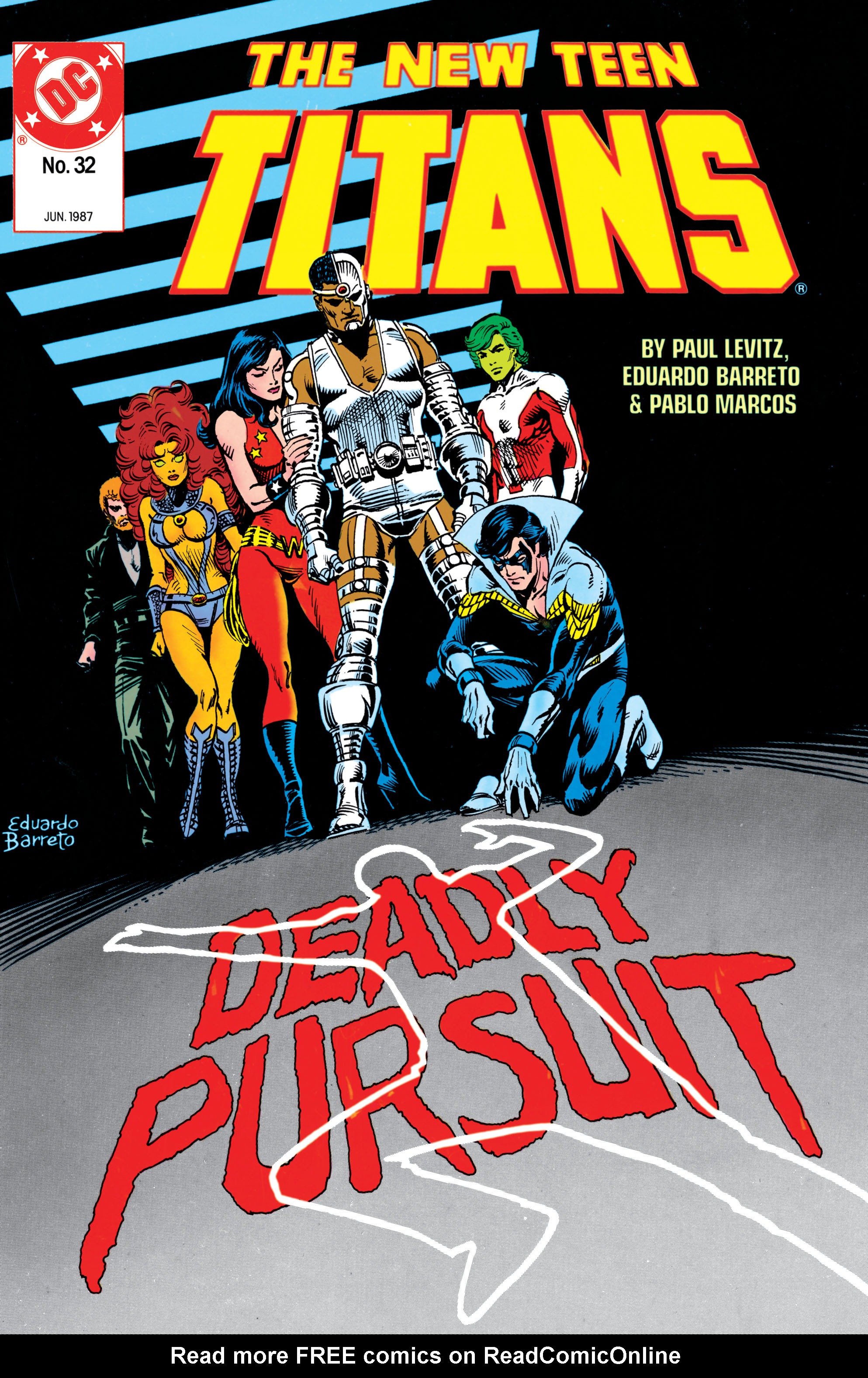 Read online The New Teen Titans (1984) comic -  Issue #32 - 1