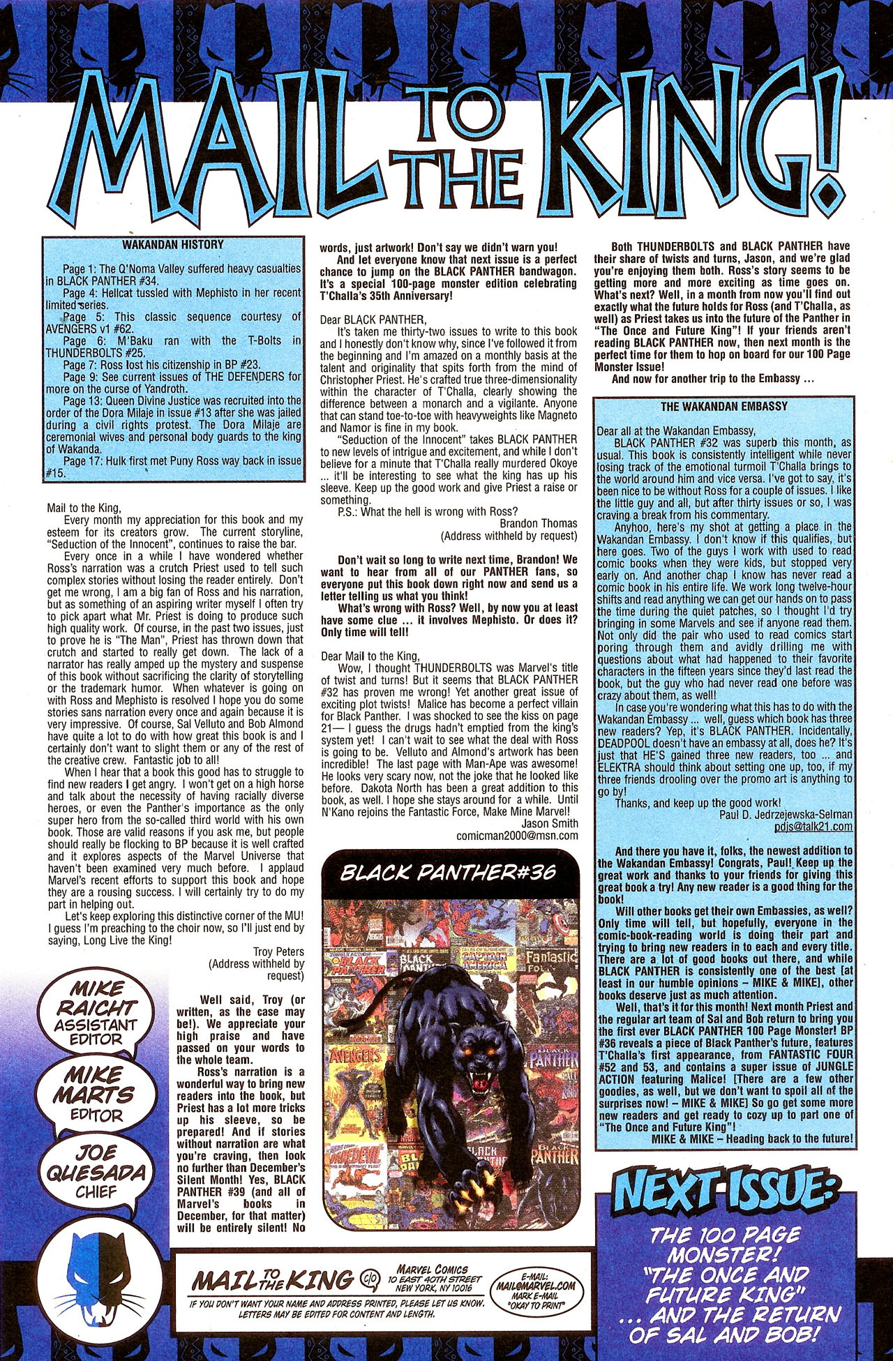 Read online Black Panther (1998) comic -  Issue #35 - 24