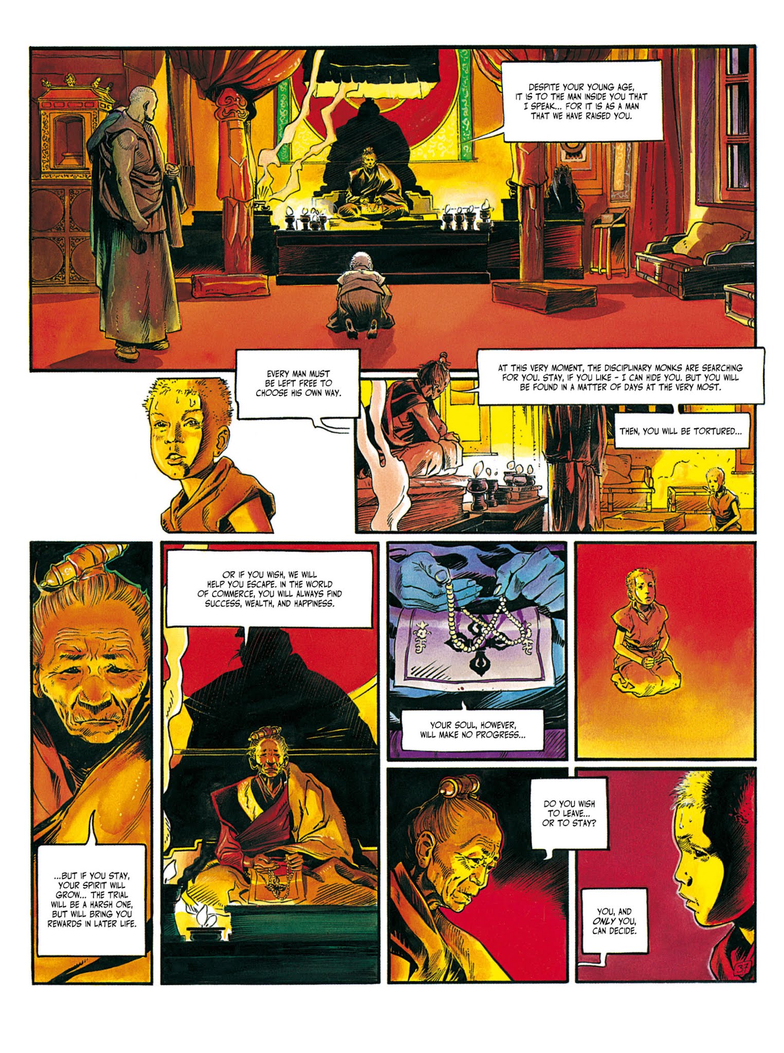Read online The White Lama comic -  Issue #3 - 41