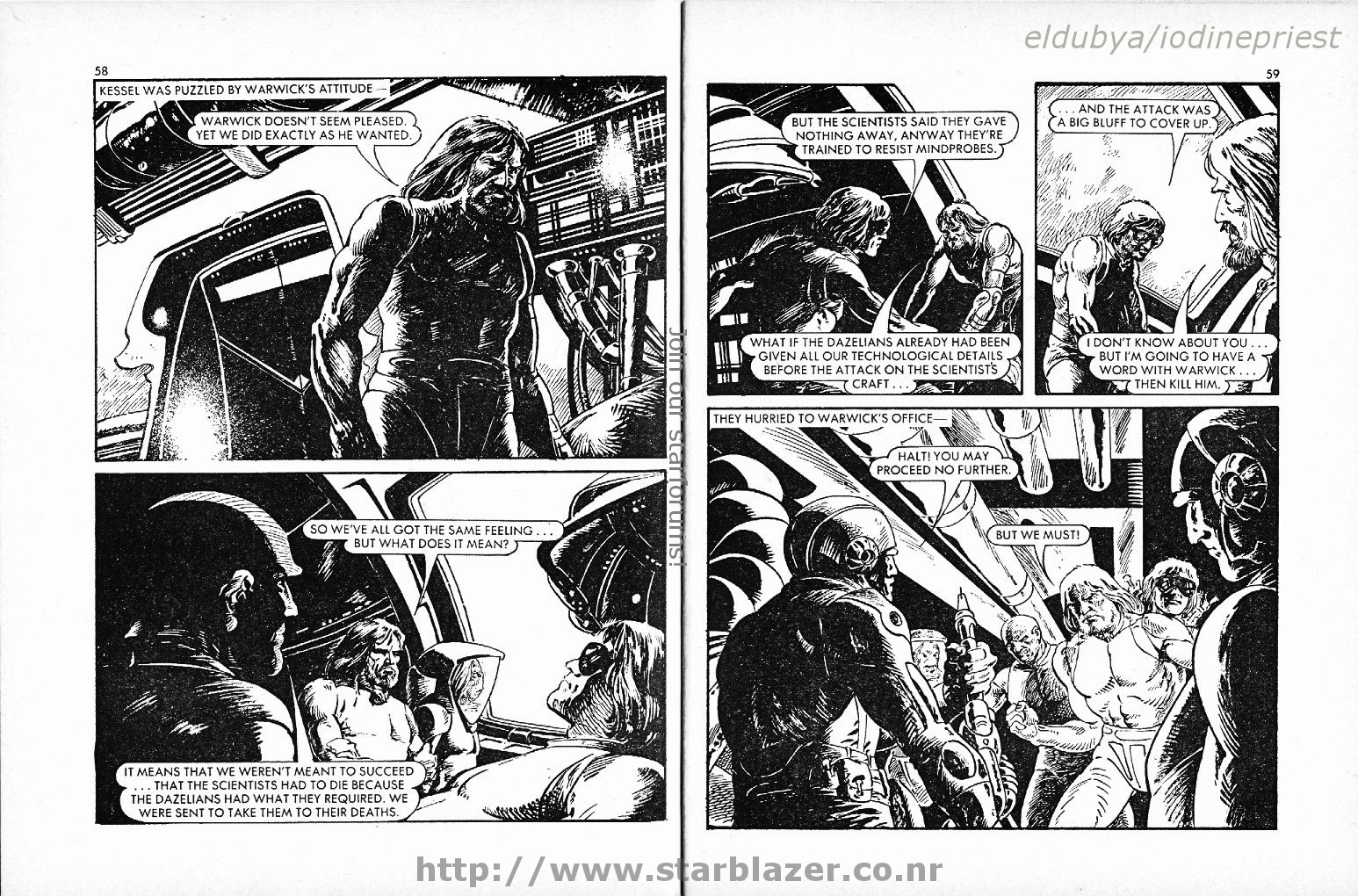 Read online Starblazer comic -  Issue #138 - 31