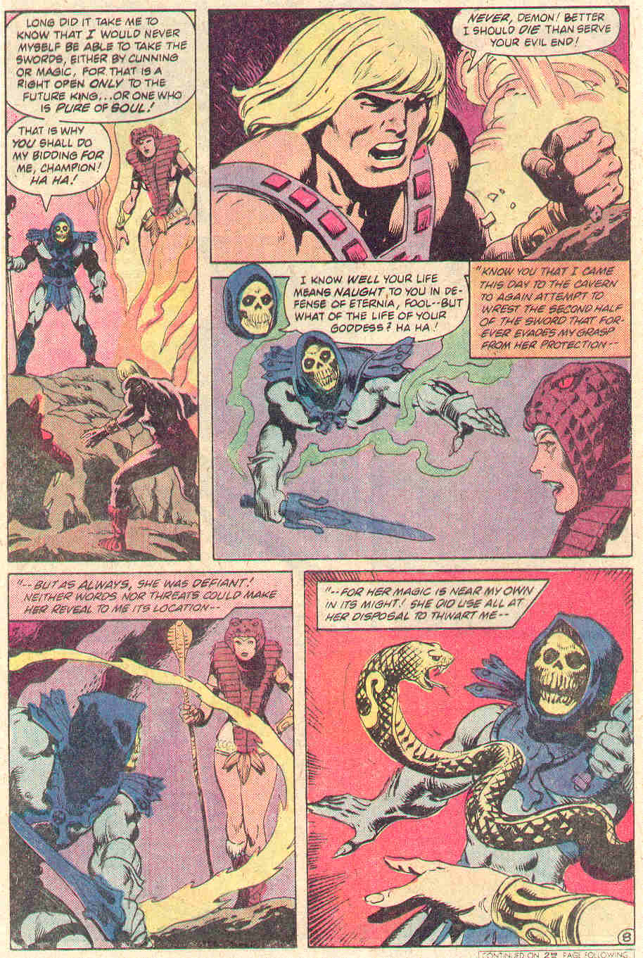 Read online Masters of the Universe (1982) comic -  Issue #1 - 9