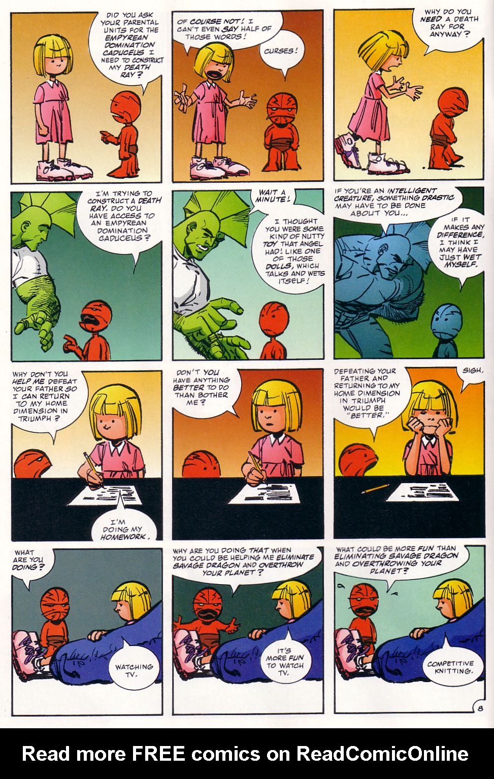 Read online The Savage Dragon (1993) comic -  Issue #105 - 10