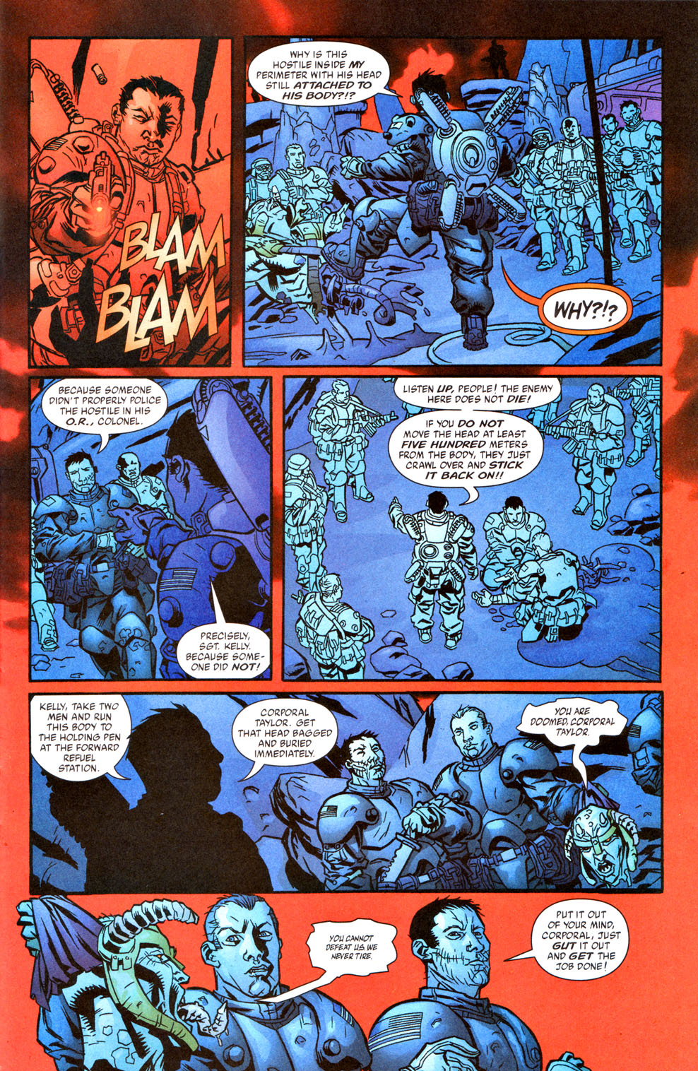 Read online Human Defense Corps comic -  Issue #5 - 4