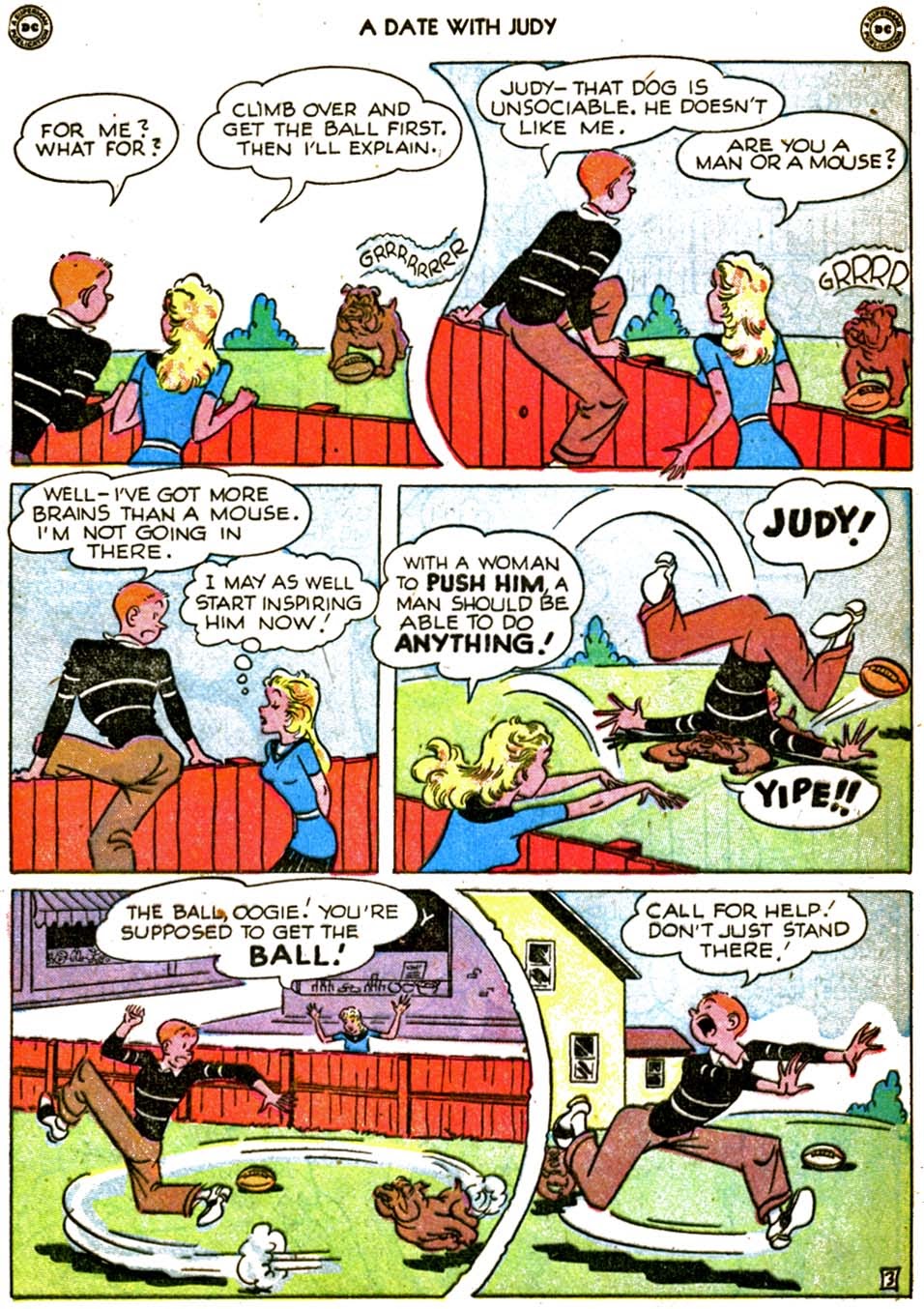 Read online A Date with Judy comic -  Issue #2 - 5