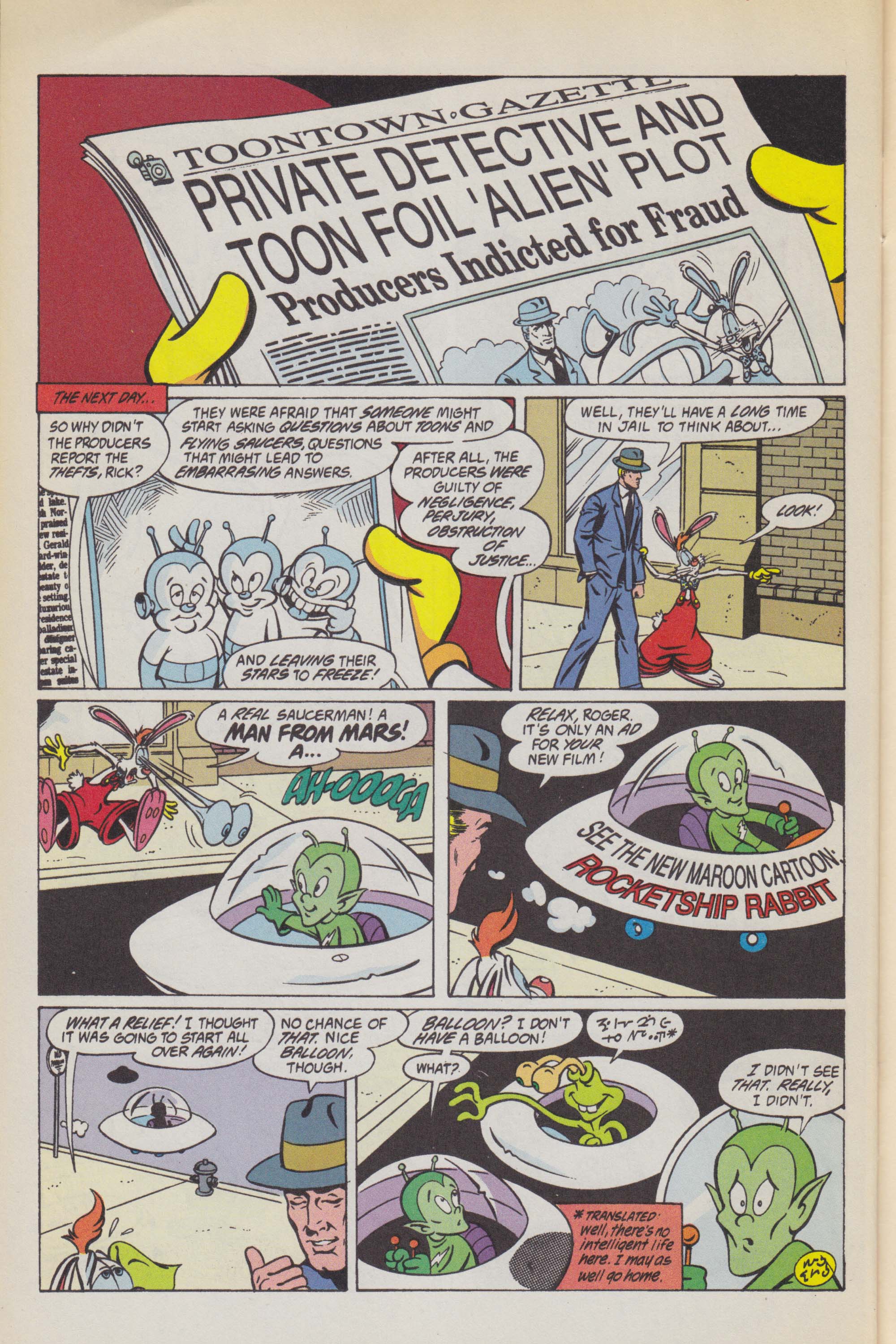 Read online Roger Rabbit comic -  Issue #17 - 24