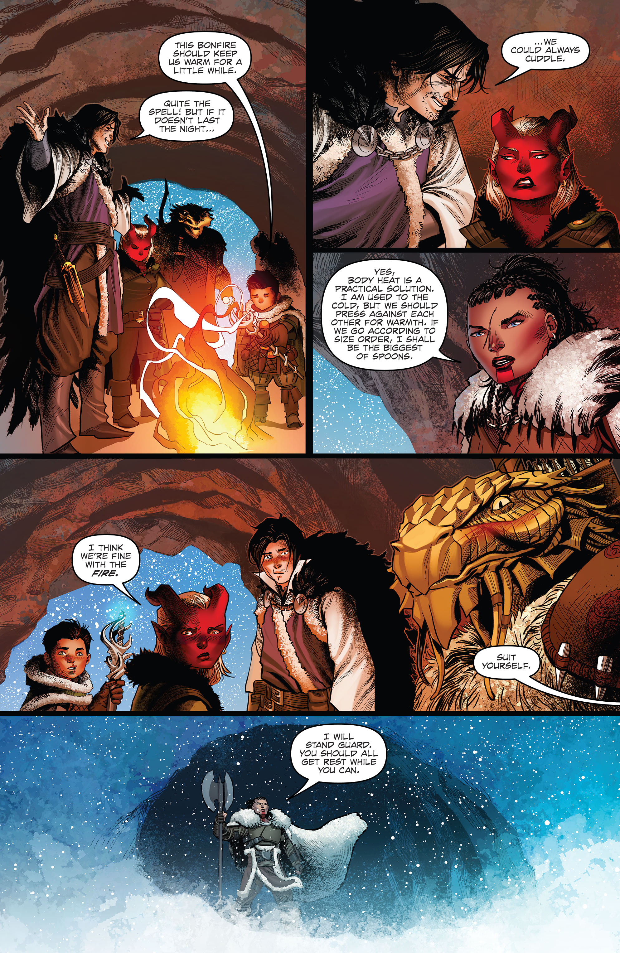 Read online Dungeons & Dragons: At the Spine of the World comic -  Issue #2 - 6