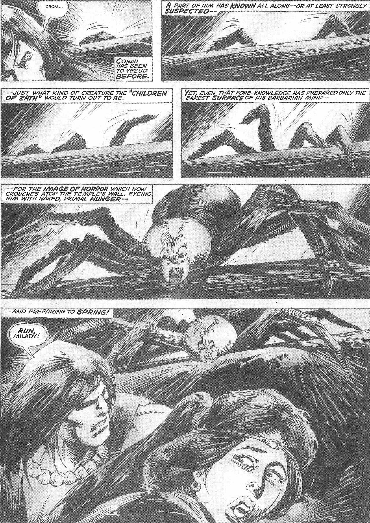 Read online The Savage Sword Of Conan comic -  Issue #209 - 37