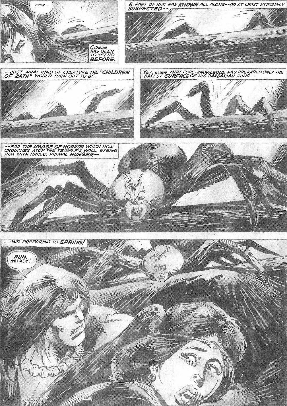 The Savage Sword Of Conan issue 209 - Page 37