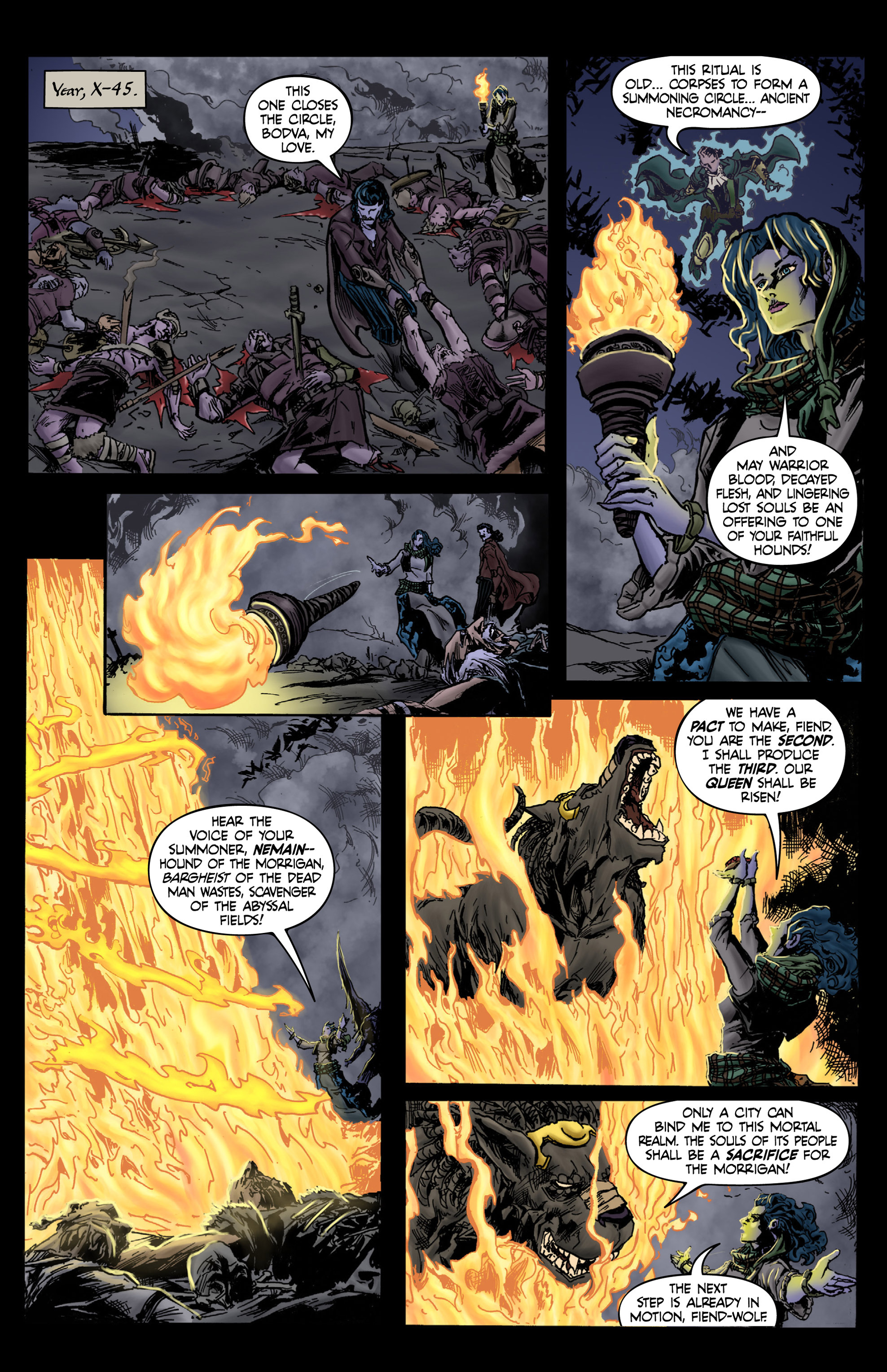 Read online Raven Nevermore comic -  Issue #7 - 17