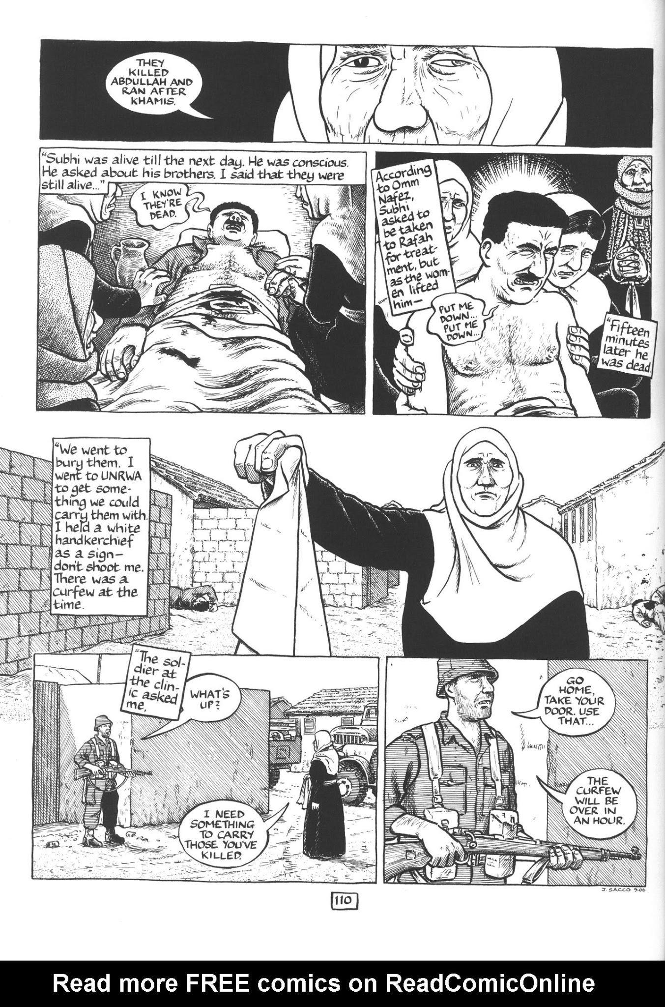 Read online Footnotes in Gaza comic -  Issue # TPB - 130
