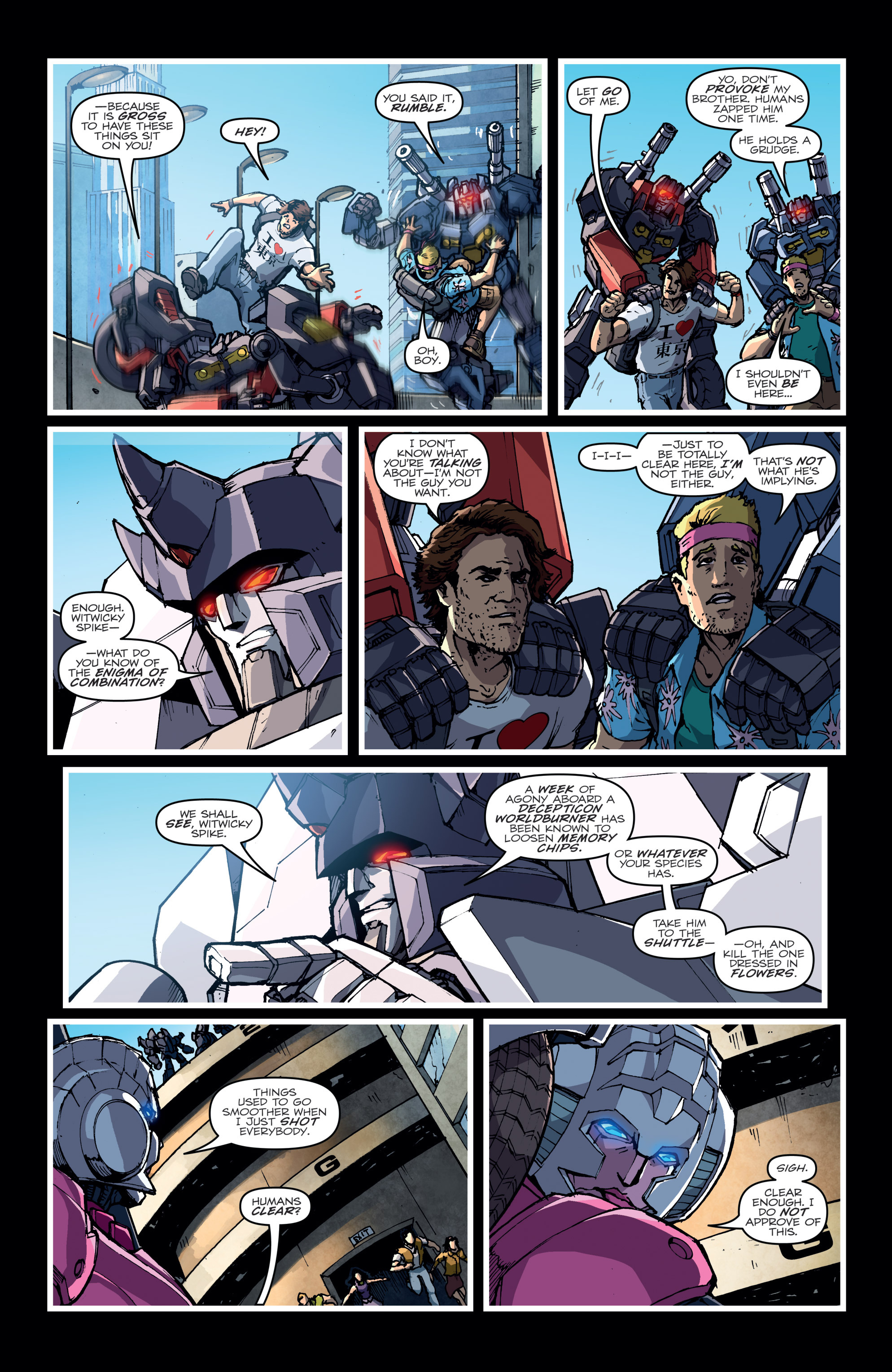 Read online The Transformers (2014) comic -  Issue #36 - 20