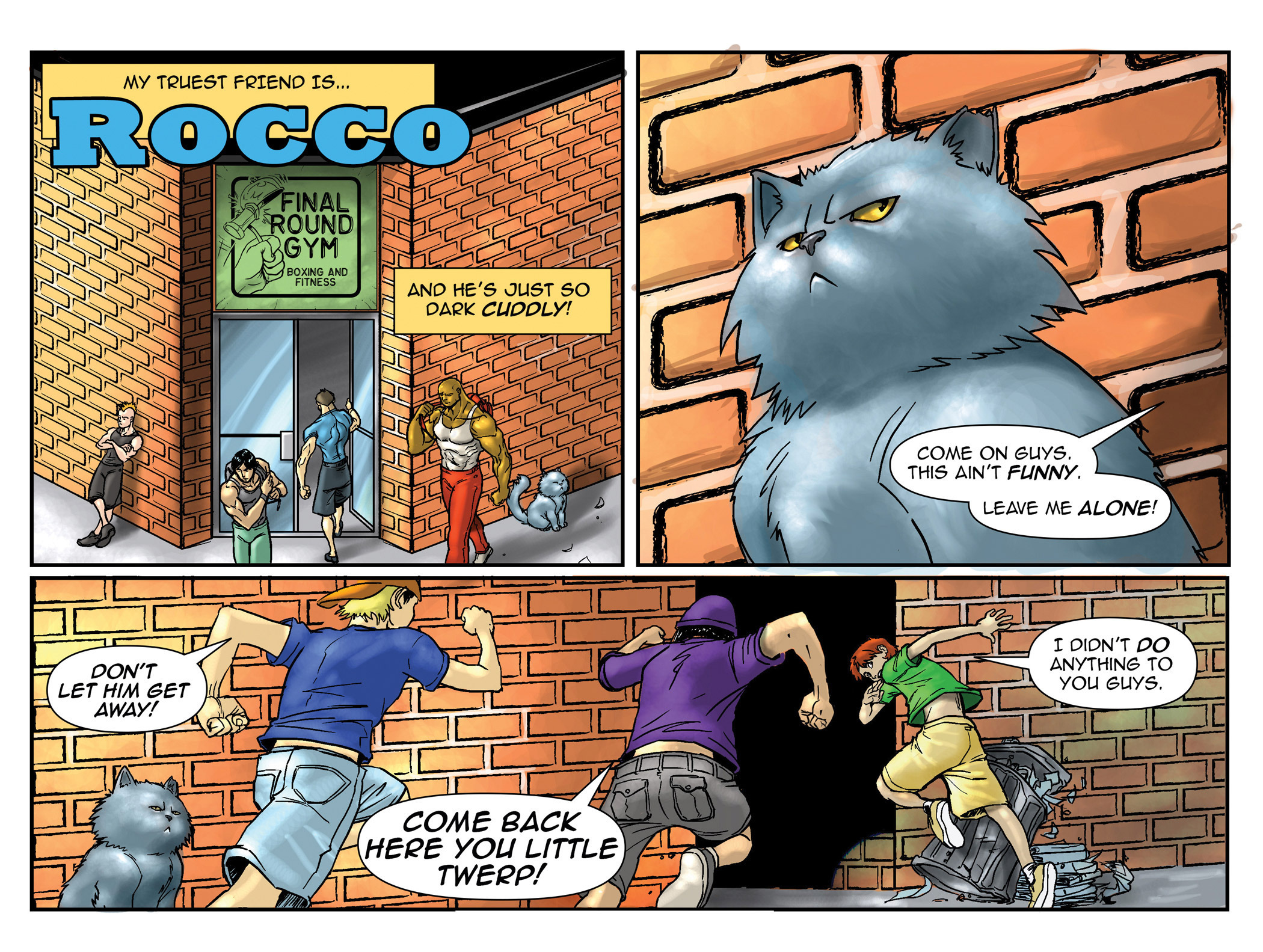 Read online Hero Cats comic -  Issue #1 - 12