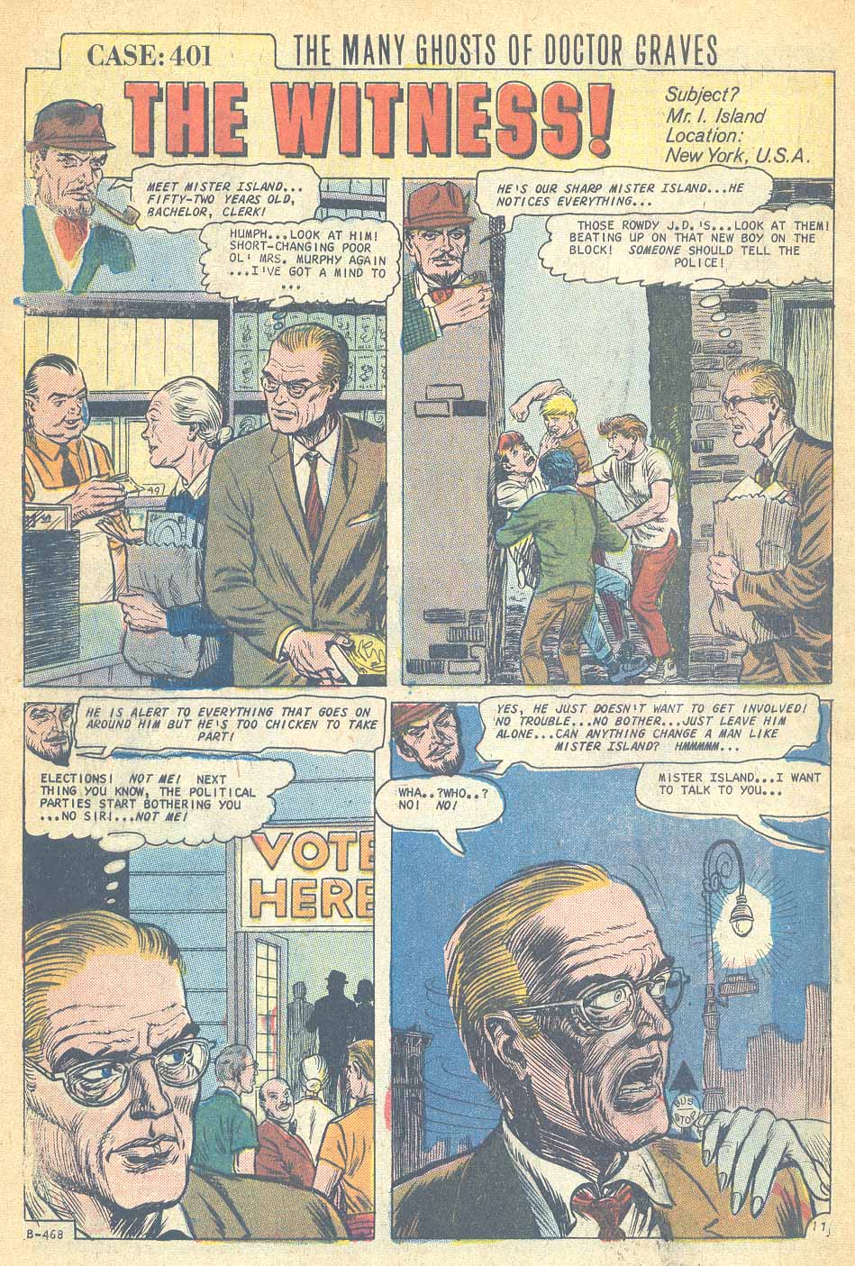 Read online The Many Ghosts of Dr. Graves comic -  Issue #1 - 3