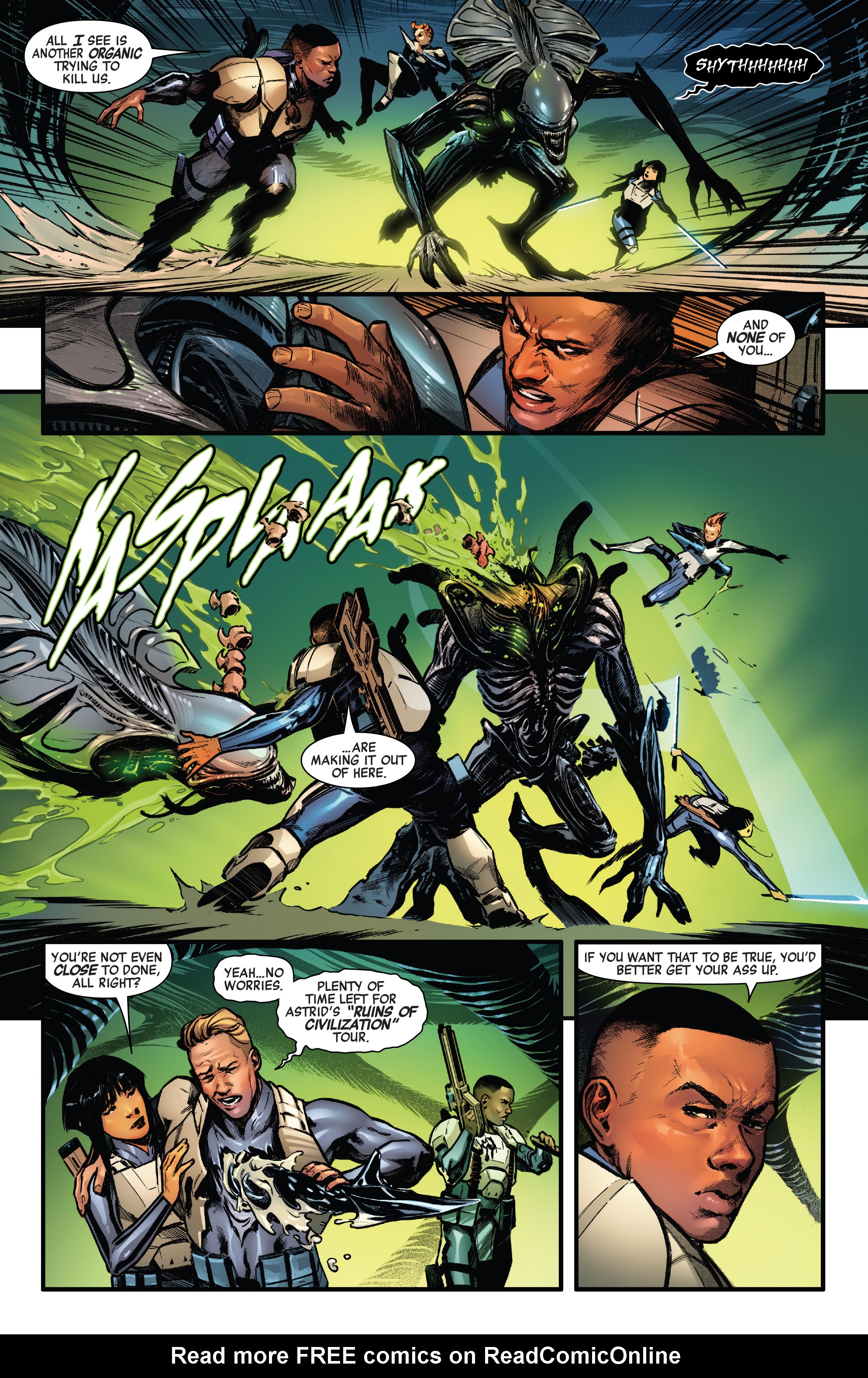 Read online Alien (2022) comic -  Issue #2 - 17