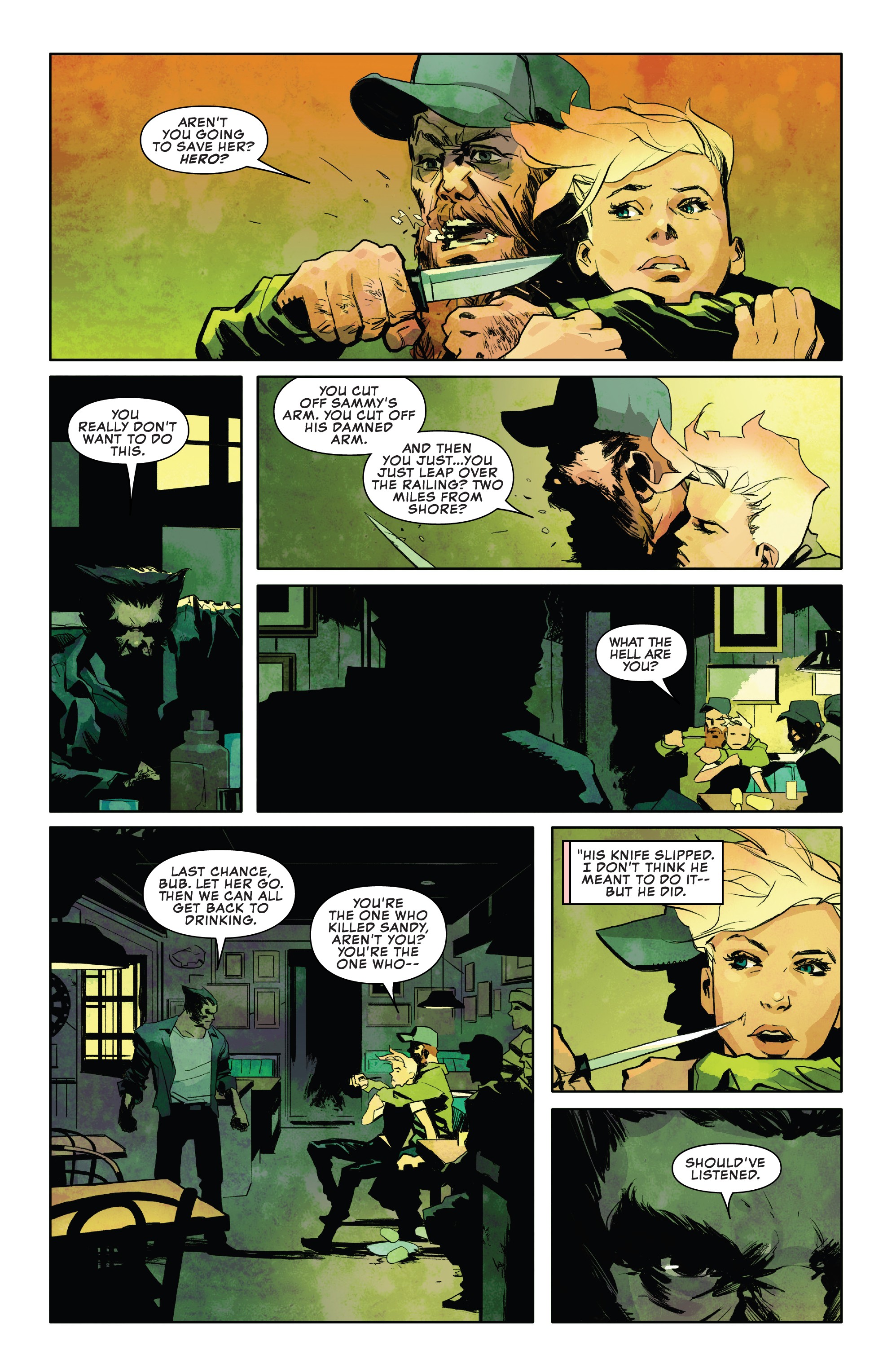 Read online Wolverine: The Long Night Adaptation comic -  Issue #3 - 8