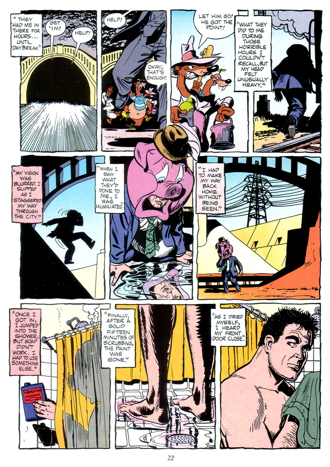Read online Marvel Graphic Novel: Who Framed Roger Rabbit comic -  Issue # Full - 24