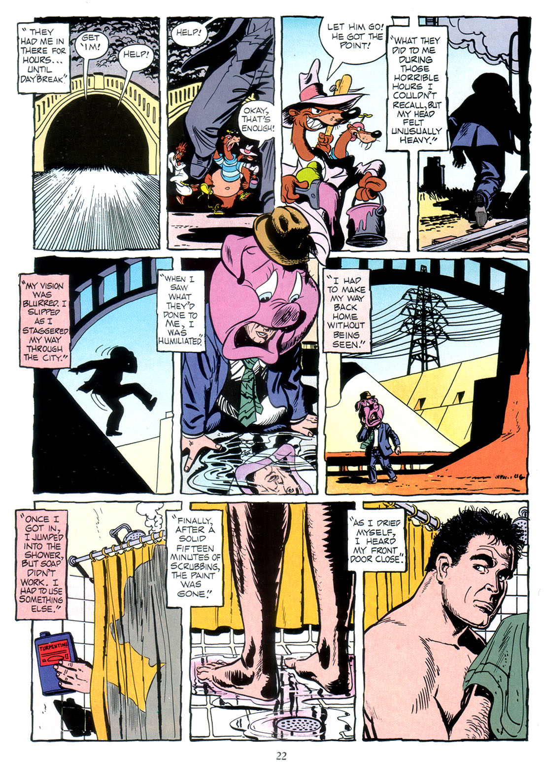 Marvel Graphic Novel: Who Framed Roger Rabbit issue Full - Page 24