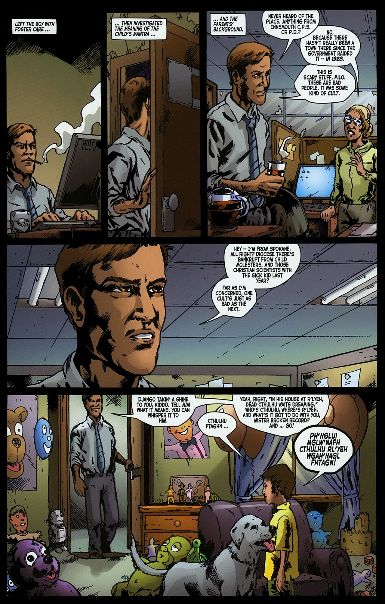 Read online Cthulhu Tales comic -  Issue #10 - 5