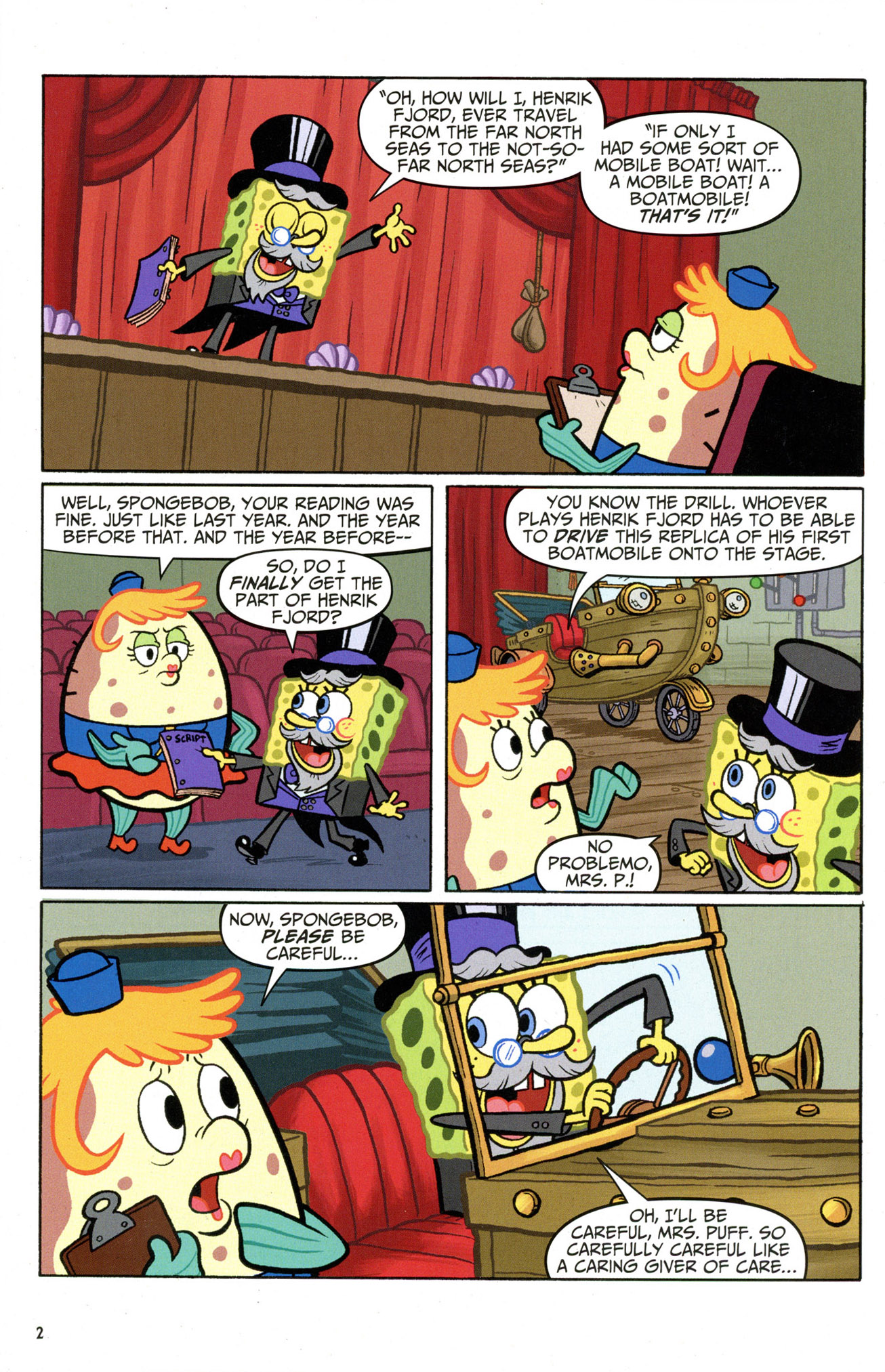 Read online SpongeBob Comics comic -  Issue #30 - 4