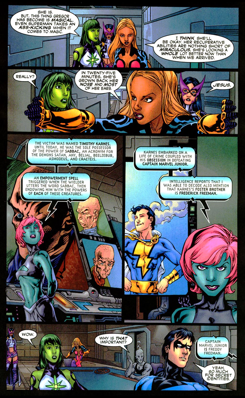 Read online Outsiders (2003) comic -  Issue #9 - 11