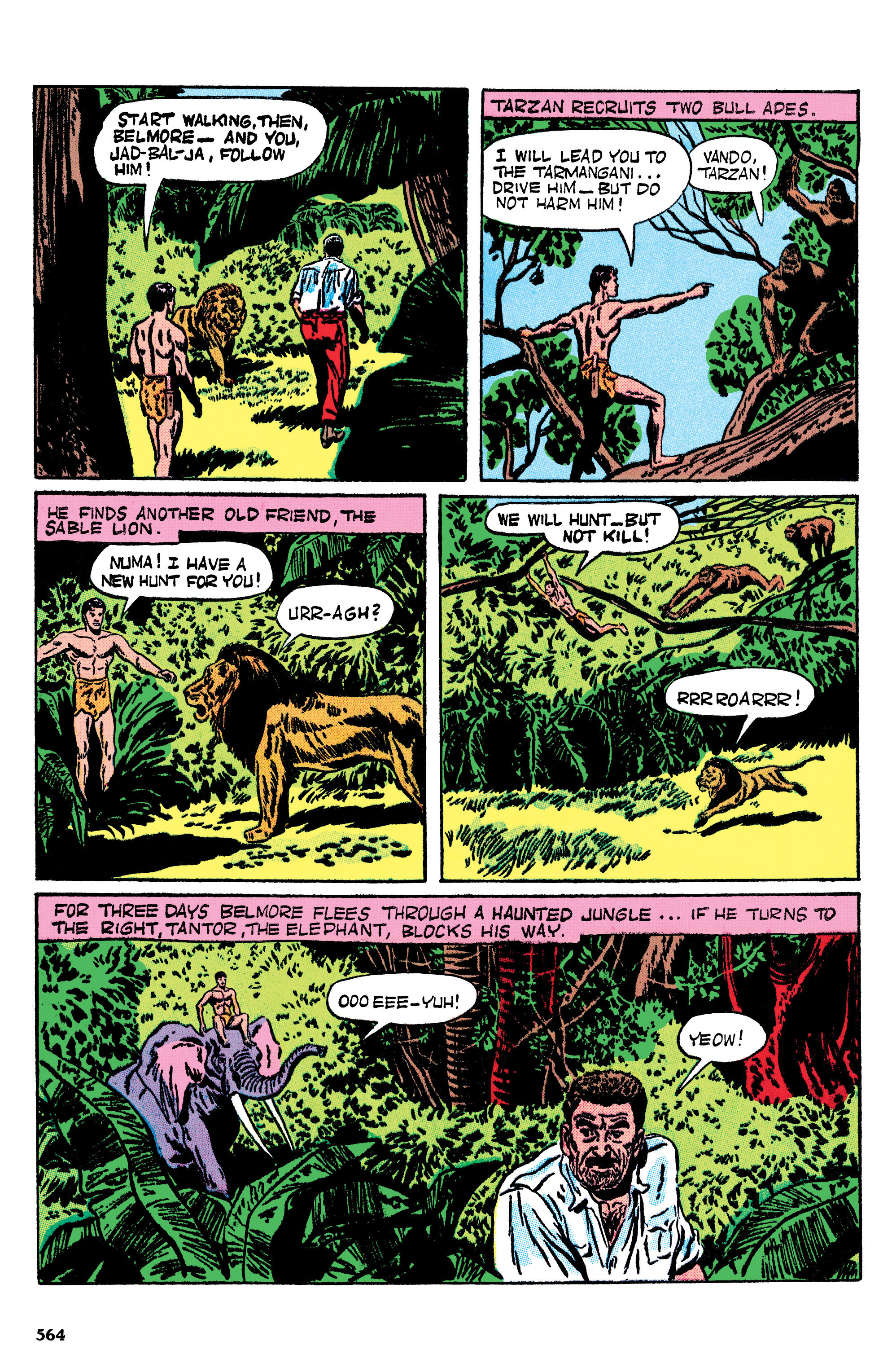 Read online Edgar Rice Burroughs Tarzan: The Jesse Marsh Years Omnibus comic -  Issue # TPB (Part 6) - 66