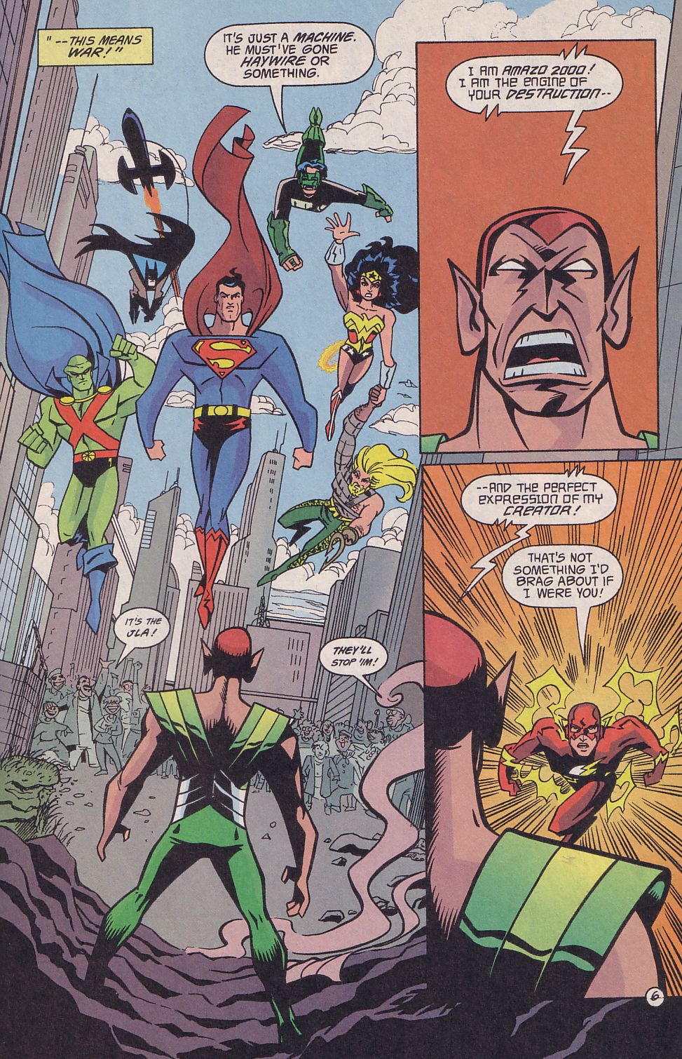 Read online Adventures in the DC Universe comic -  Issue #18 - 7