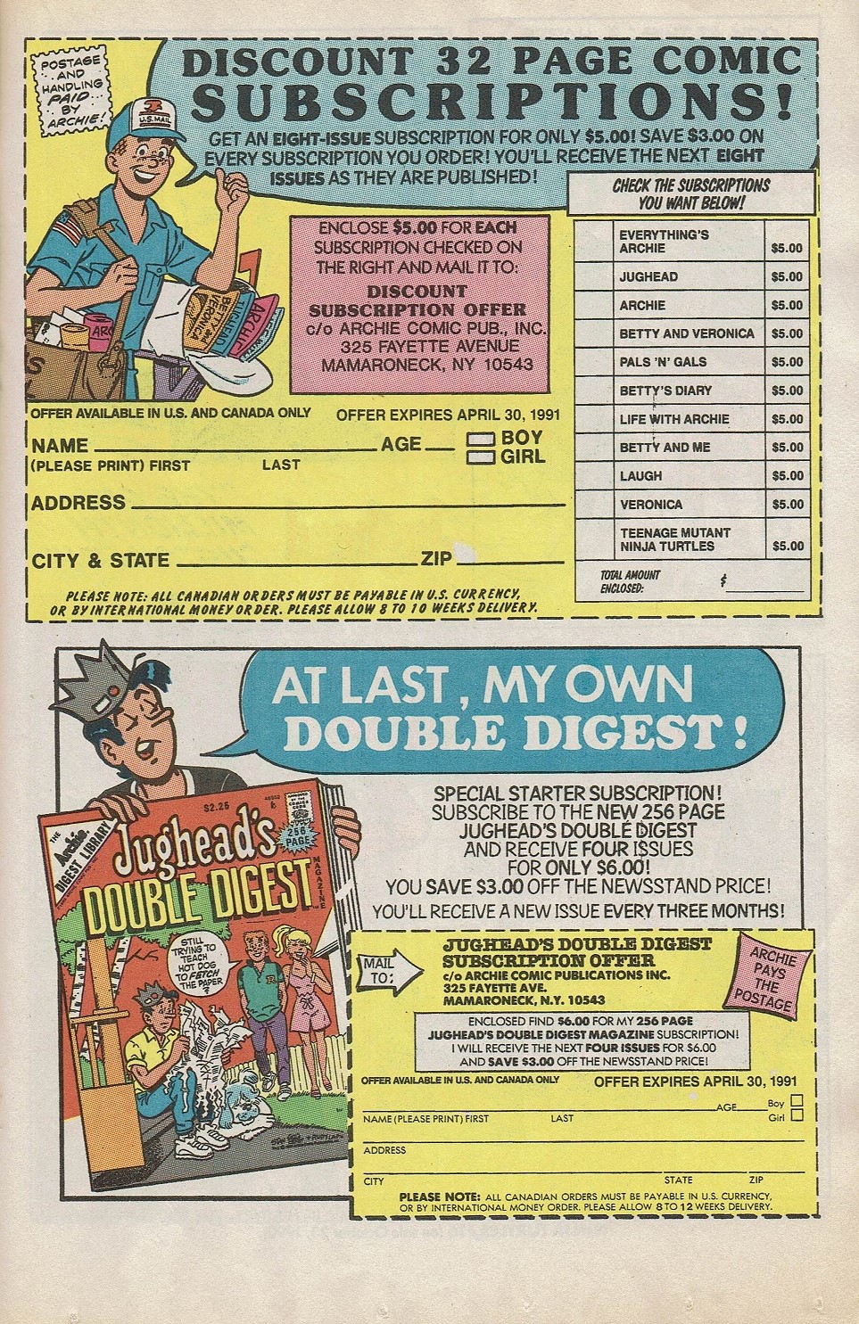 Read online Jughead (1987) comic -  Issue #21 - 19