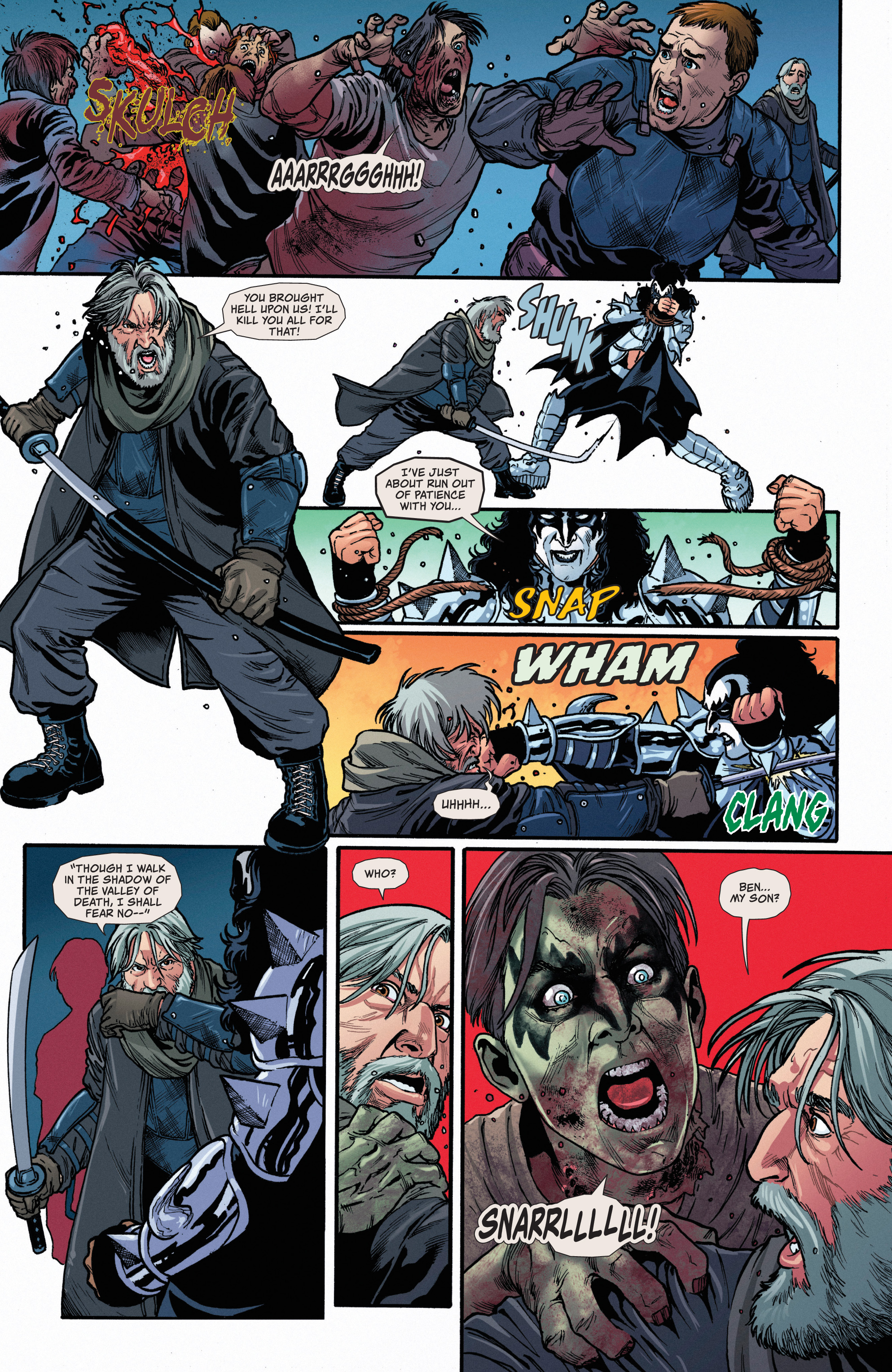 Read online Kiss: Zombies comic -  Issue #5 - 12