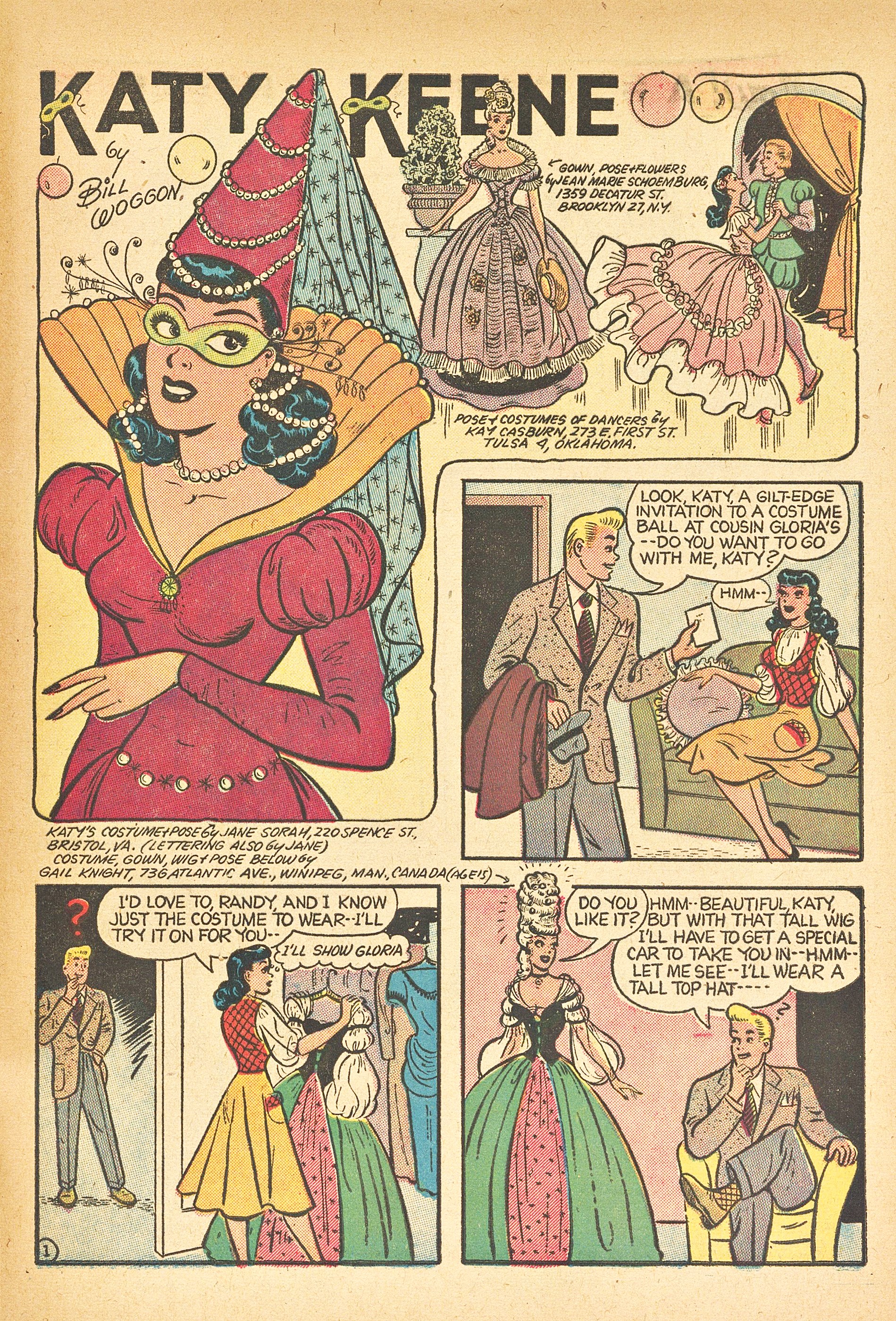 Read online Katy Keene (1949) comic -  Issue #20 - 33