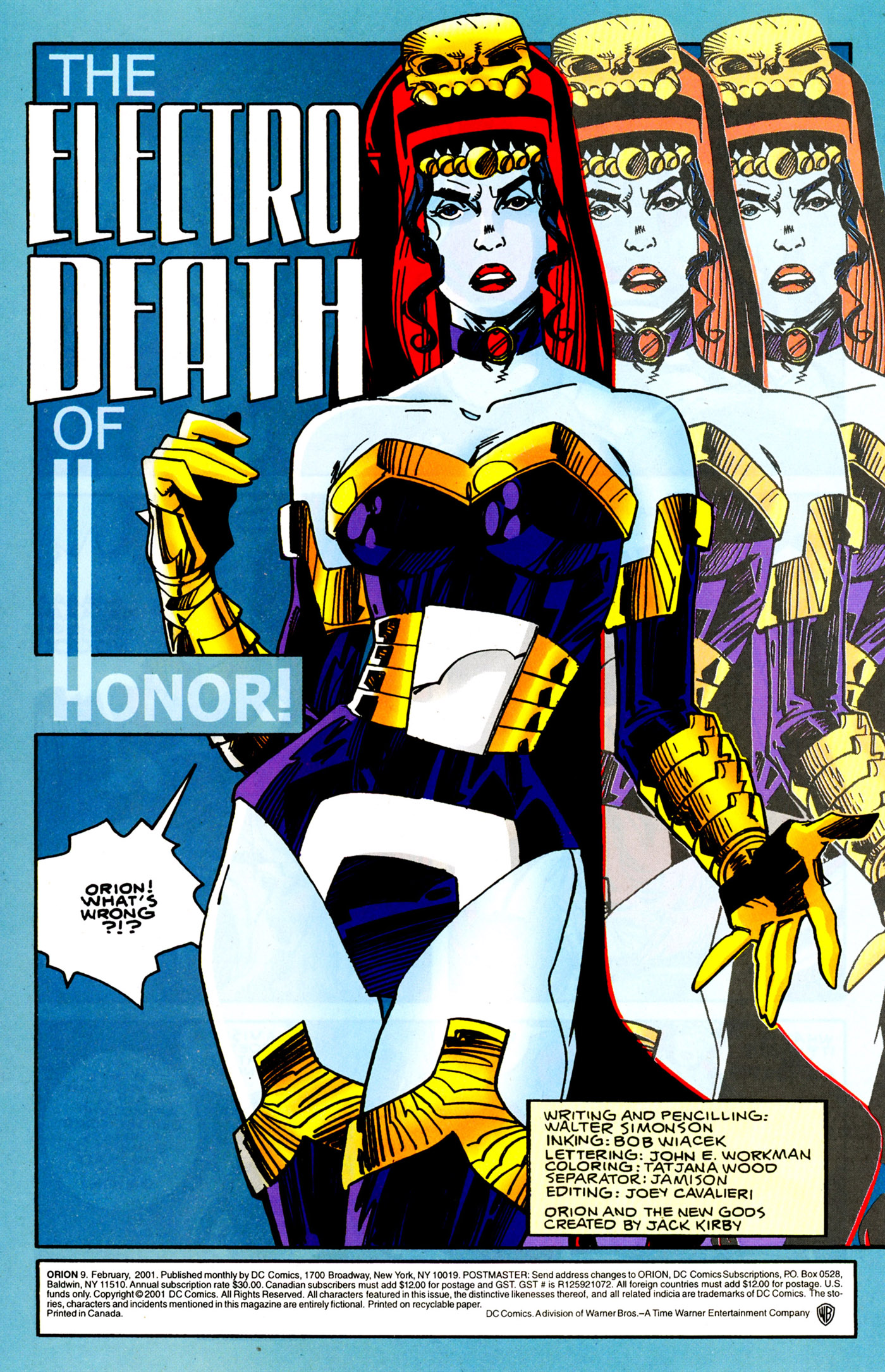 Read online Orion comic -  Issue #9 - 2
