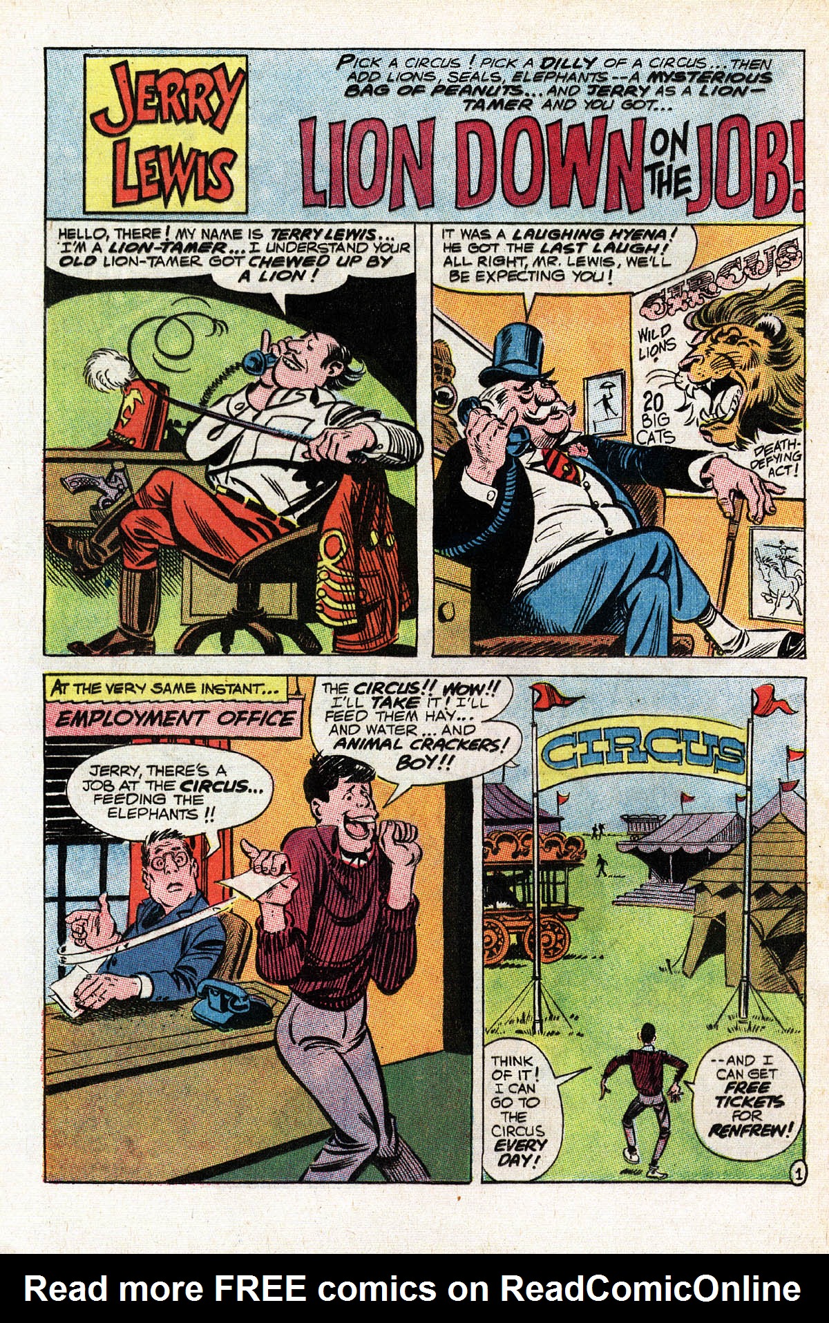 Read online The Adventures of Jerry Lewis comic -  Issue #108 - 20